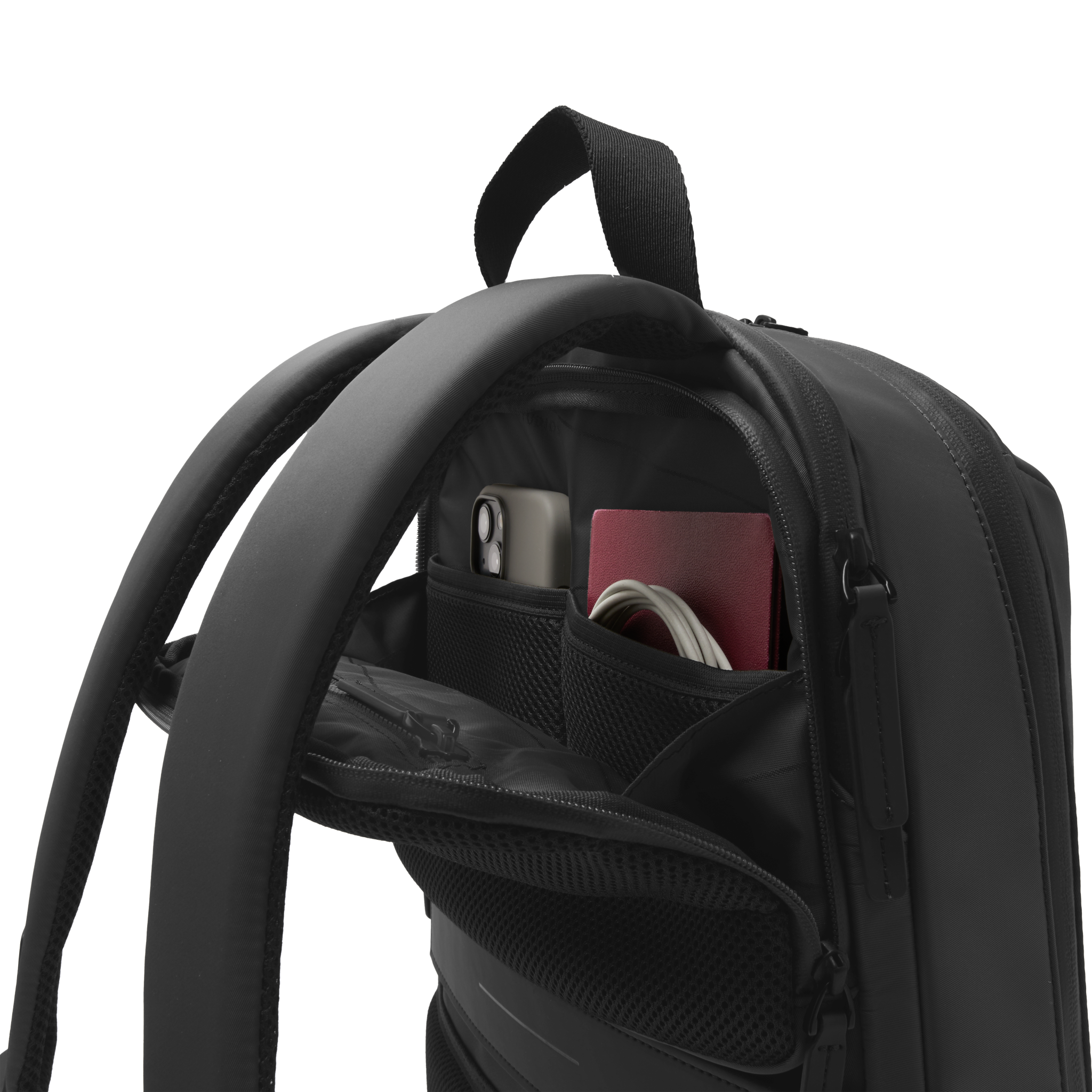 horizn-studios-gion-backpack-sport-m-black-wasserabweisender-planen-rucksack-siz image 5