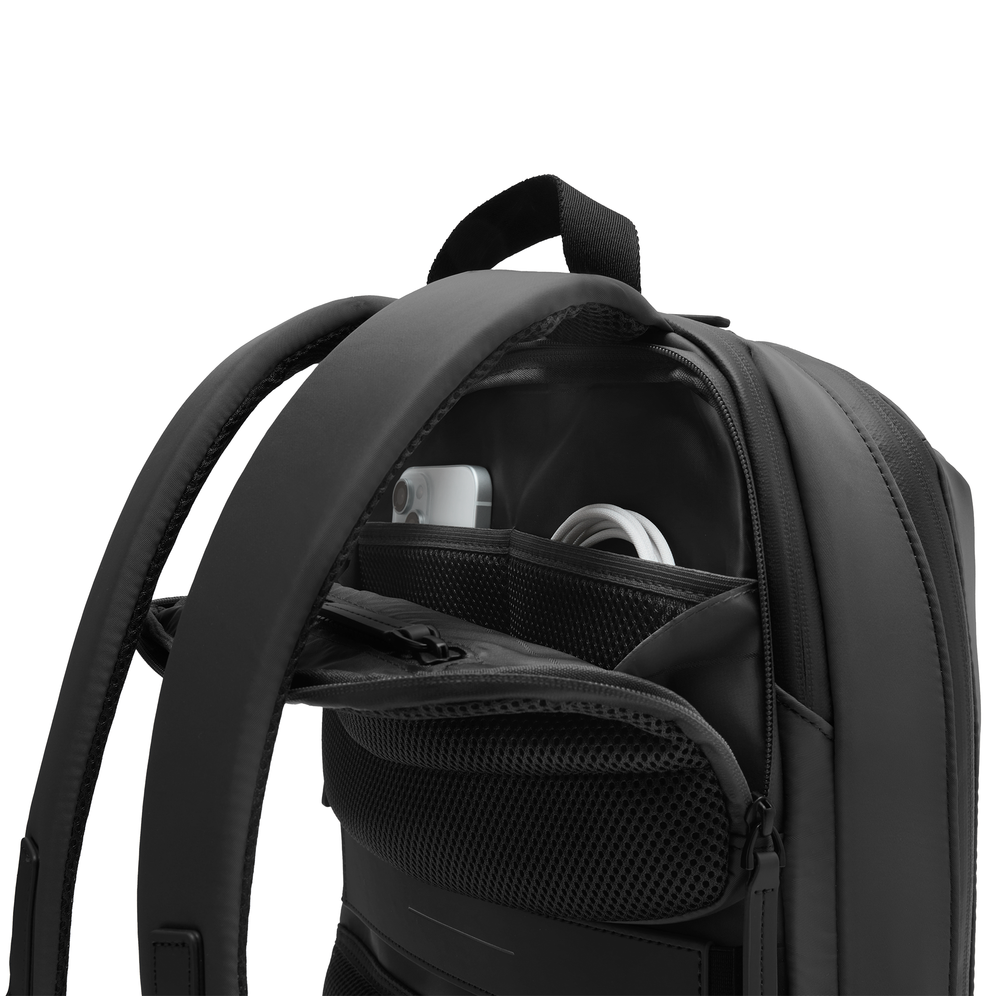 horizn-studios-gion-backpack-pro-m-all-black-rucksack-aus-recyceltem-nylon-mit-l image 6