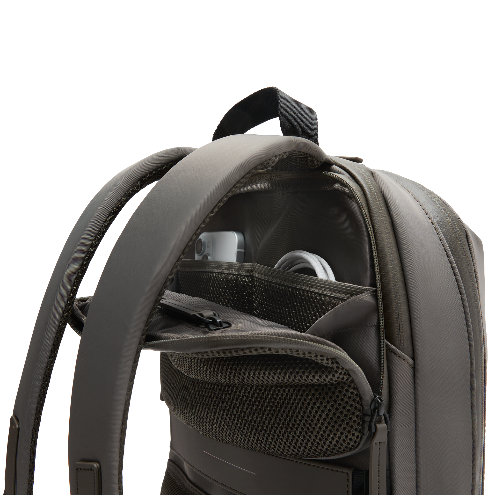 horizn-studios-gion-backpack-pro-dark-olive-recyceltes-nylon-gr-e-m image 6
