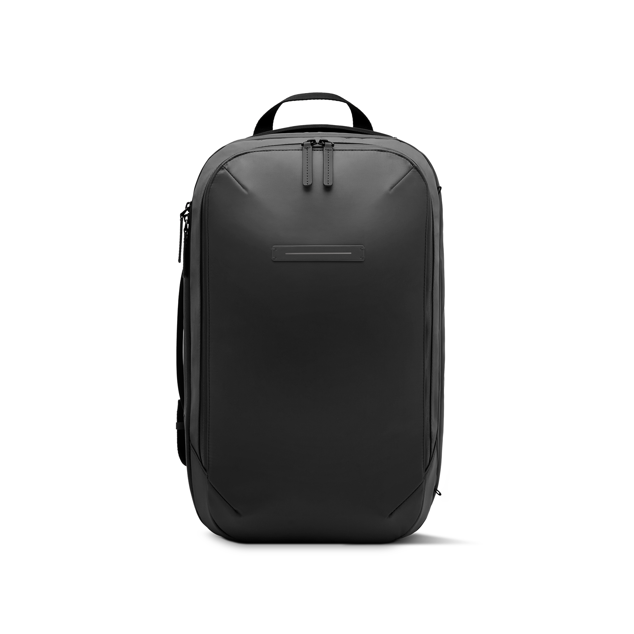 horizn-studios-gion-backpack-travel-all-black-recycled-nylon-wetterfester-reiser image 2
