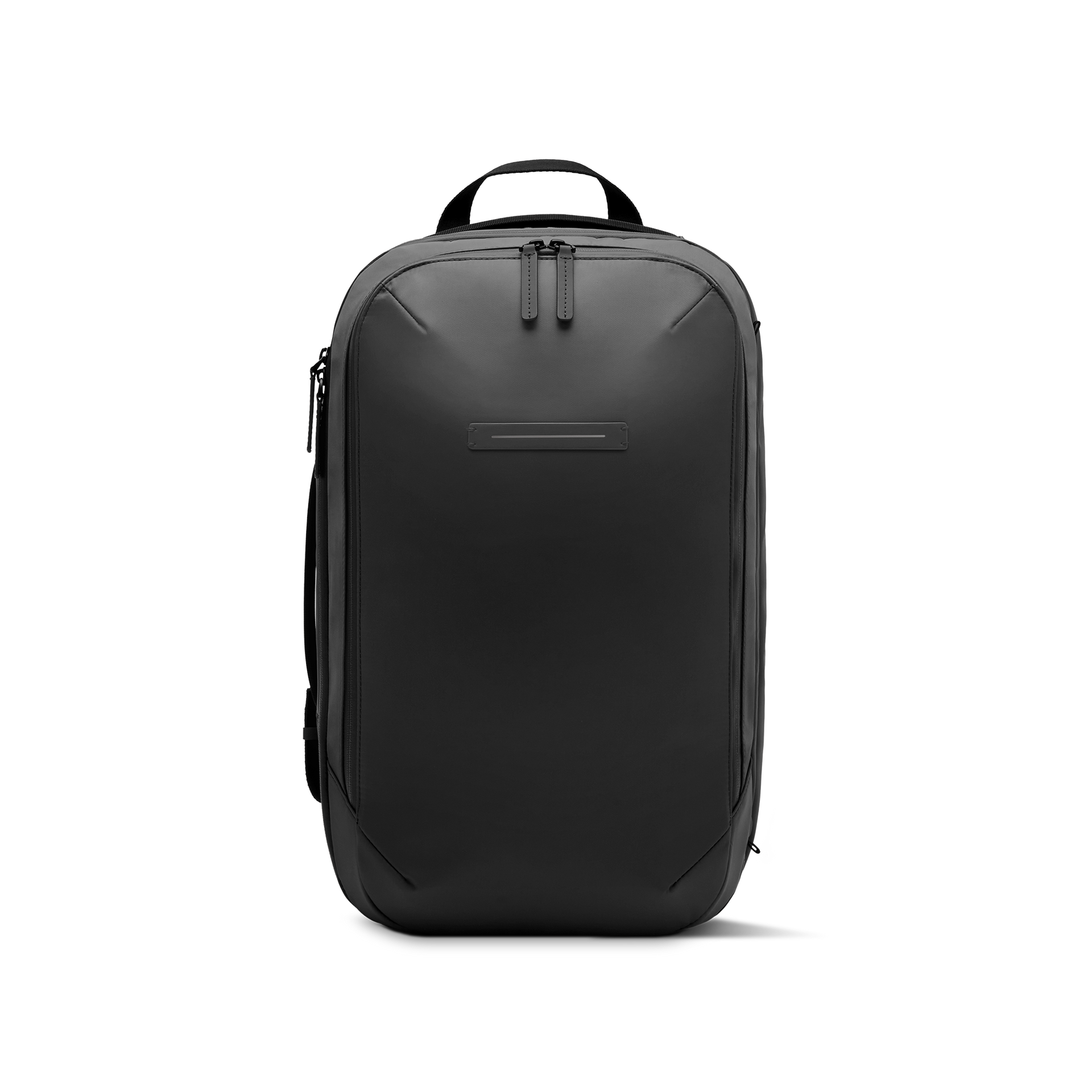 horizn-studios-gion-backpack-travel-all-black-recycled-nylon-wetterfester-reiser image 1