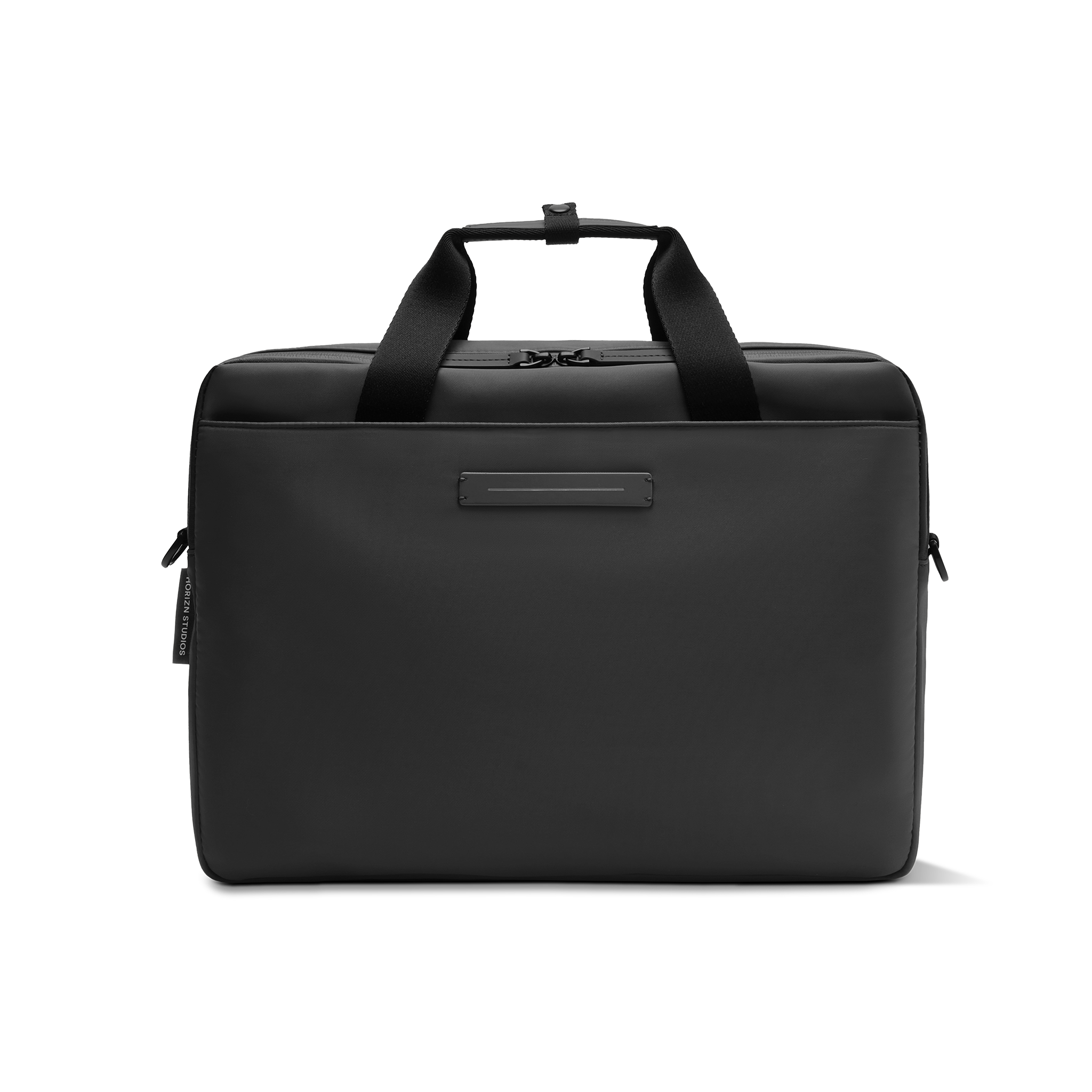 horizn-studios-gion-briefcase-all-black-aktentasche-aus-recyceltem-ballistic-nyl image 1