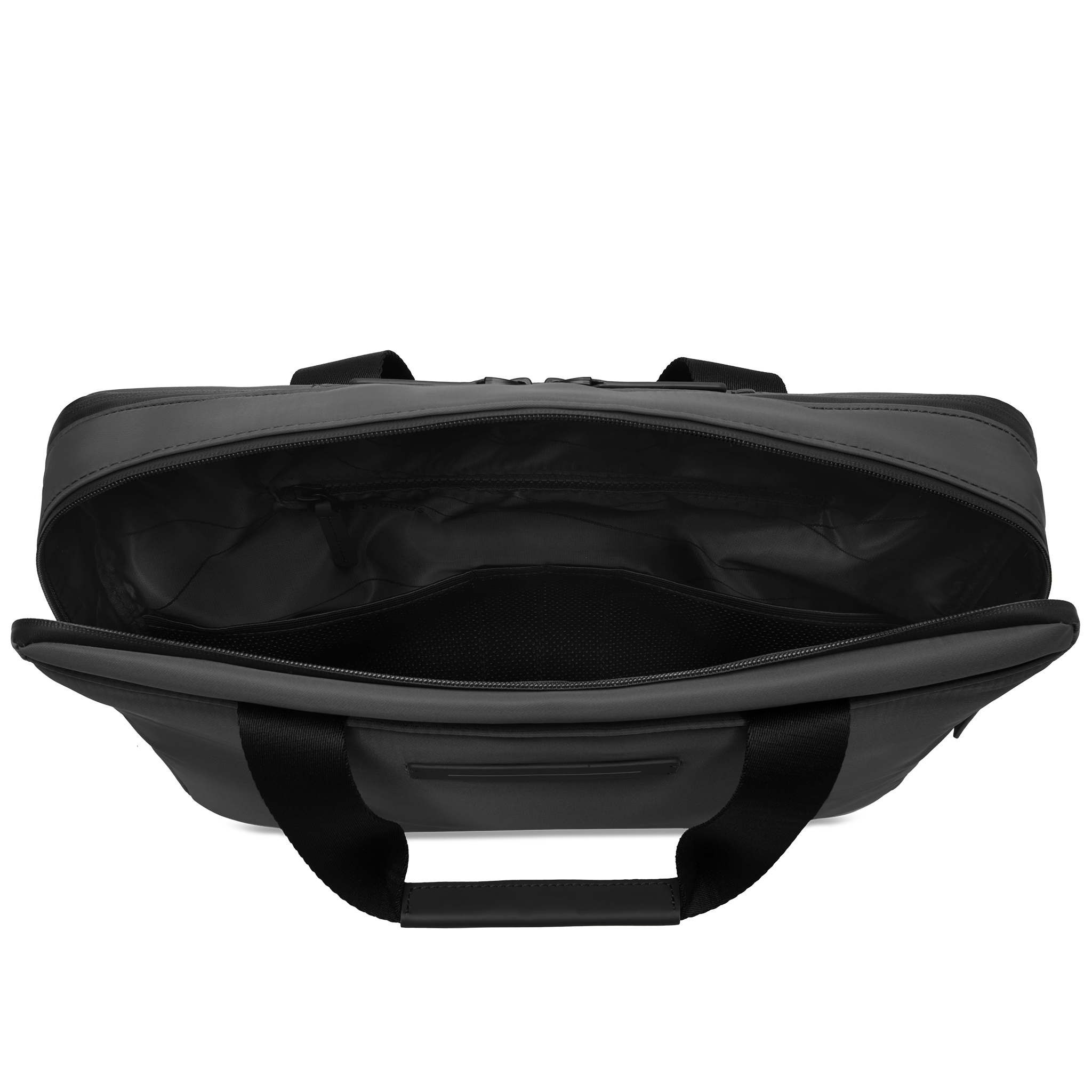 horizn-studios-gion-briefcase-all-black-aktentasche-aus-recyceltem-ballistic-nyl image 7