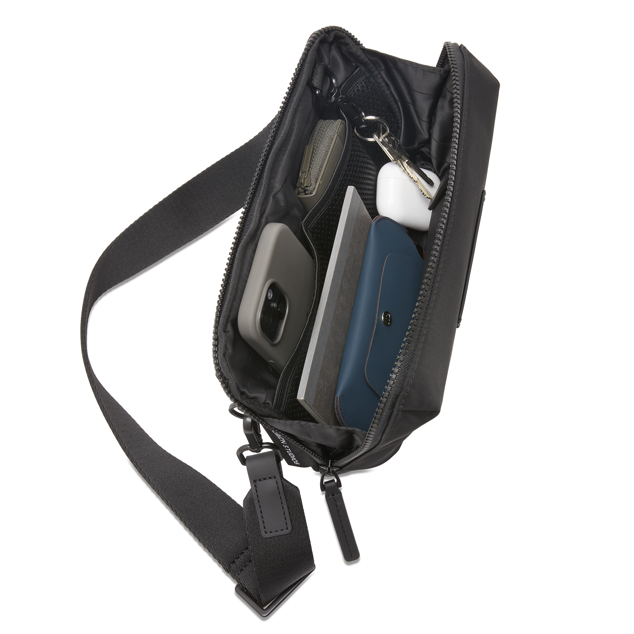horizn-studios-gion-shoulder-bag-all-black-recyceltes-nylon image 4