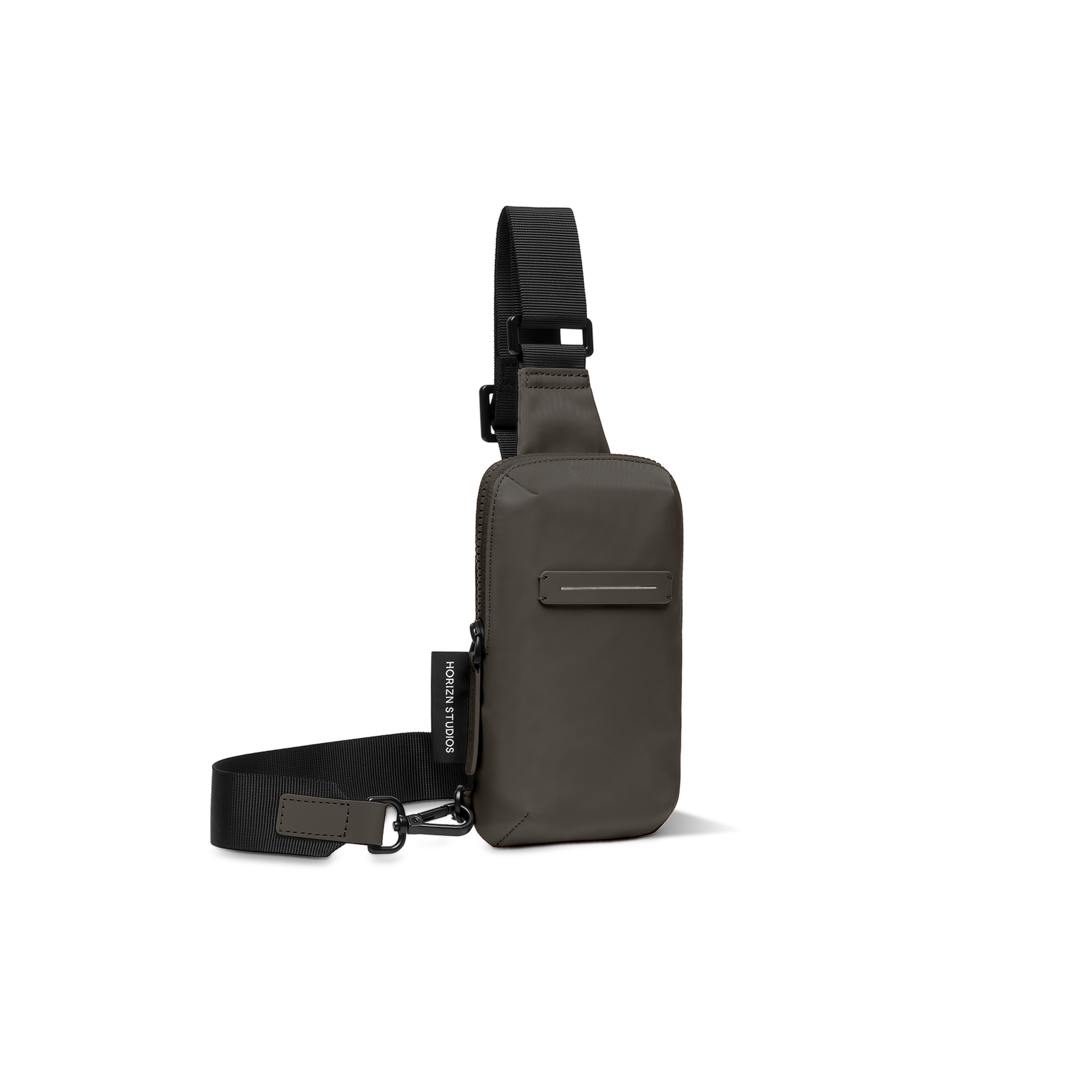 horizn-studios-gion-cross-body-bag-s-dark-olive-recycled-nylon-umh-ngetasche-gr- image 2