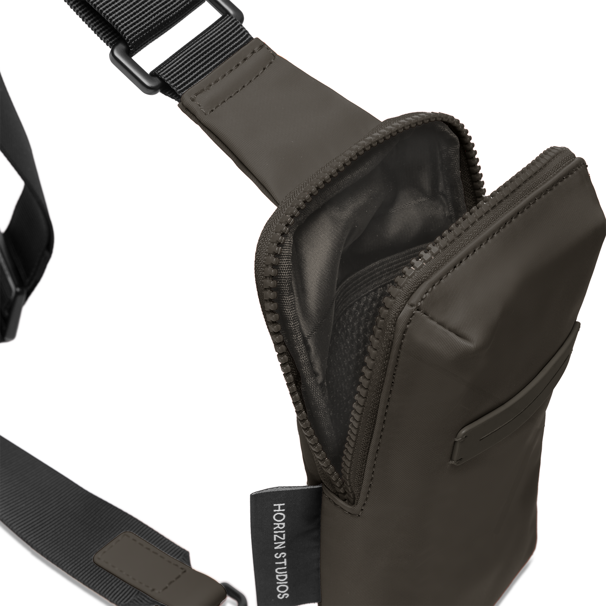 horizn-studios-gion-cross-body-bag-s-dark-olive-recycled-nylon-umh-ngetasche-gr- image 4