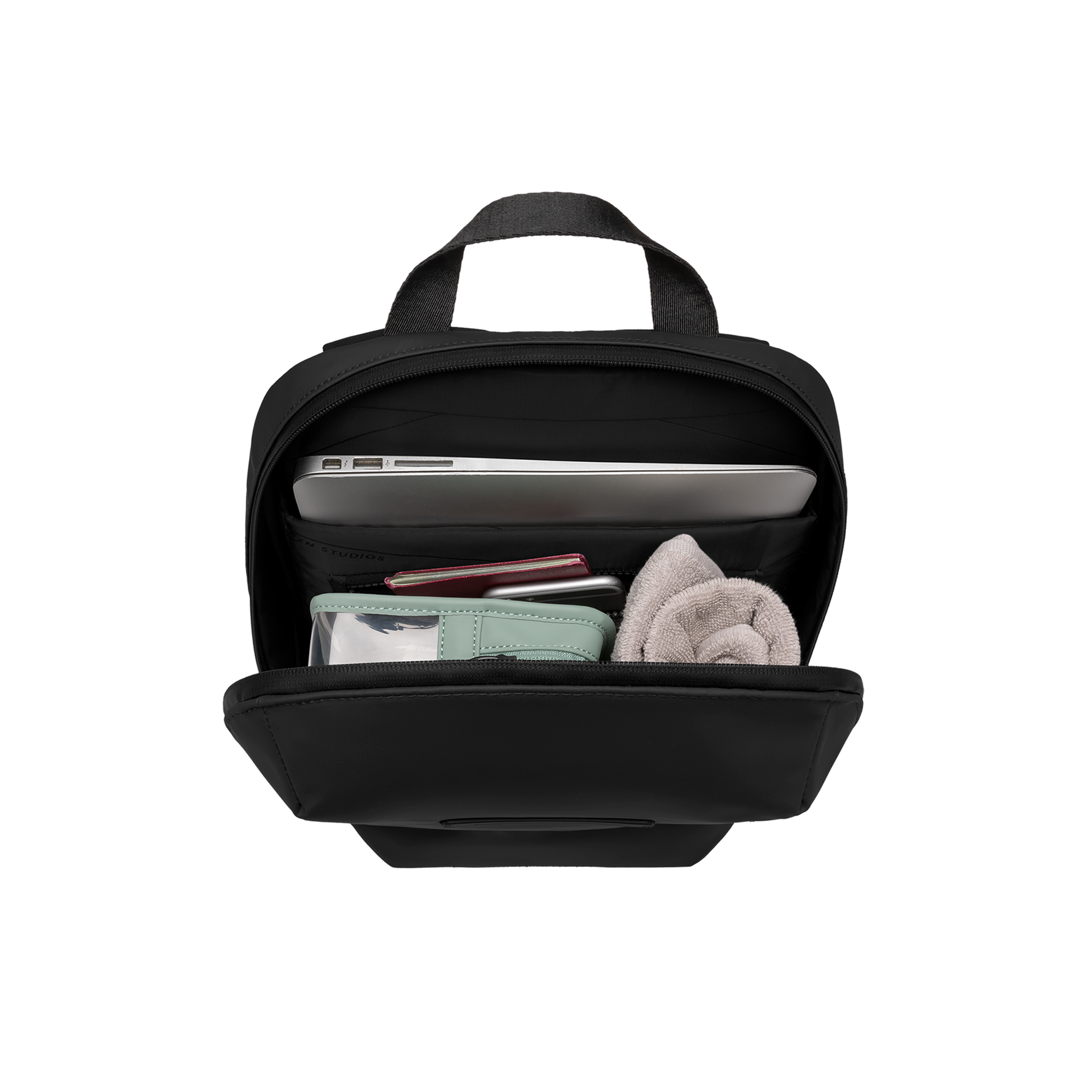 horizn-studios-gion-backpack-essential-size-s-all-black-wasserdichter-rucksack-a image 4