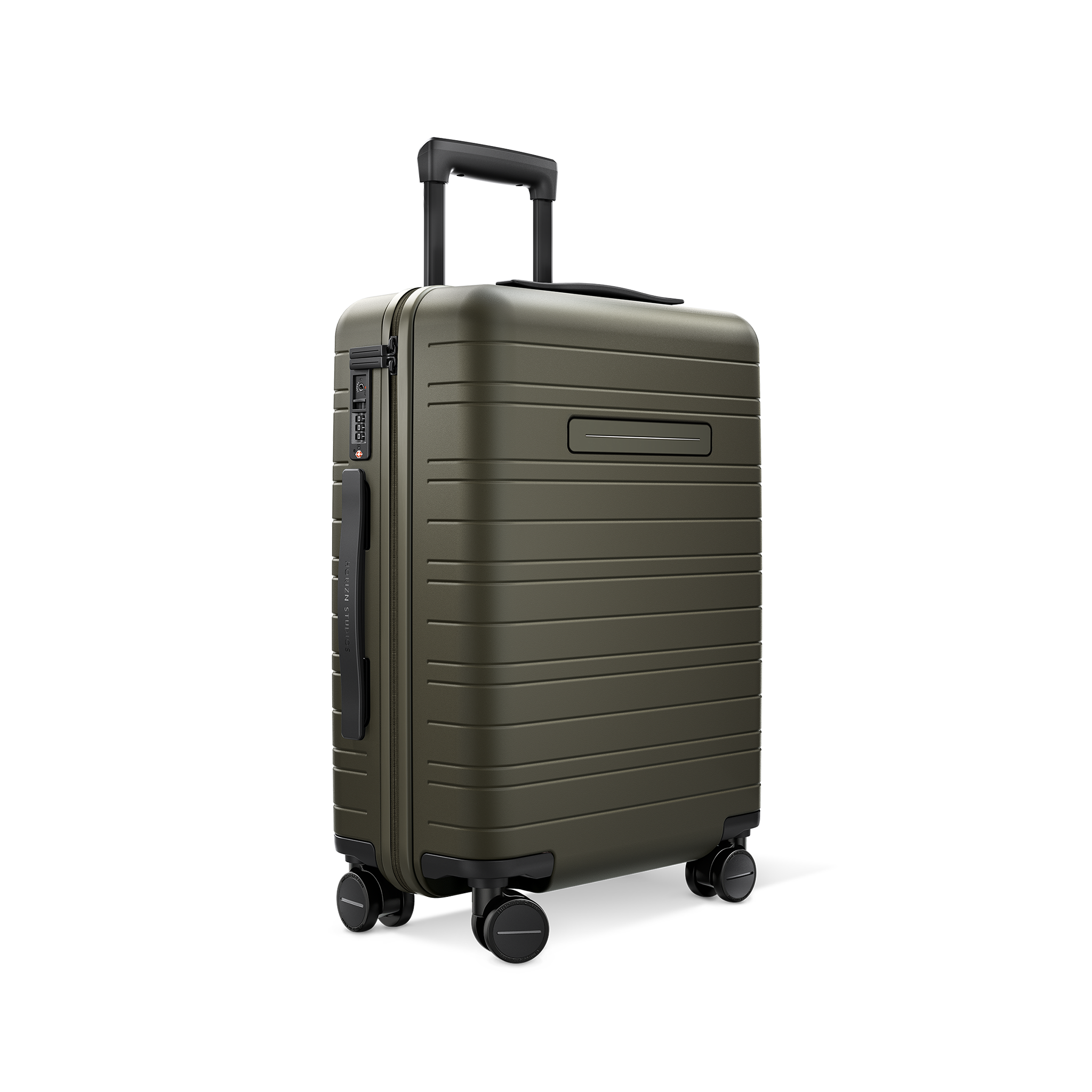 horizn-studios-h5-essential-handgep-ck-koffer-55-cm-dark-olive-premium-hard-shel image 2