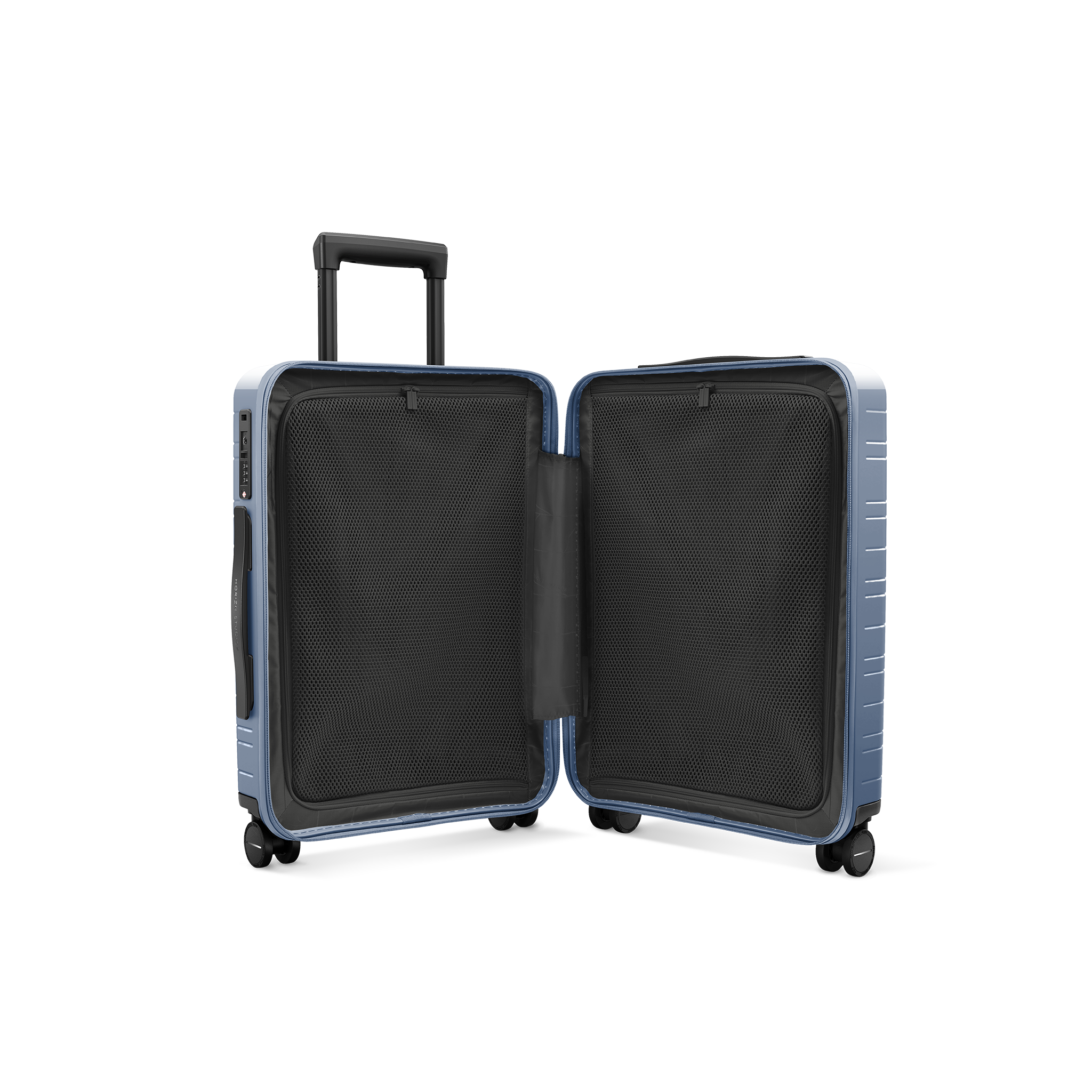 horizn-studios-h5-essential-cabin-trolley-vegan-multi-shell-55-cm-glossy-blue-ve image 5