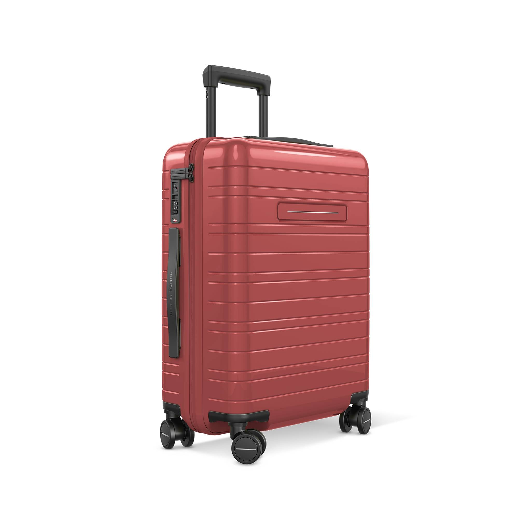 horizn-studios-h5-essential-cabin-trolley-glossy-true-red-55-cm-high-performance image 2