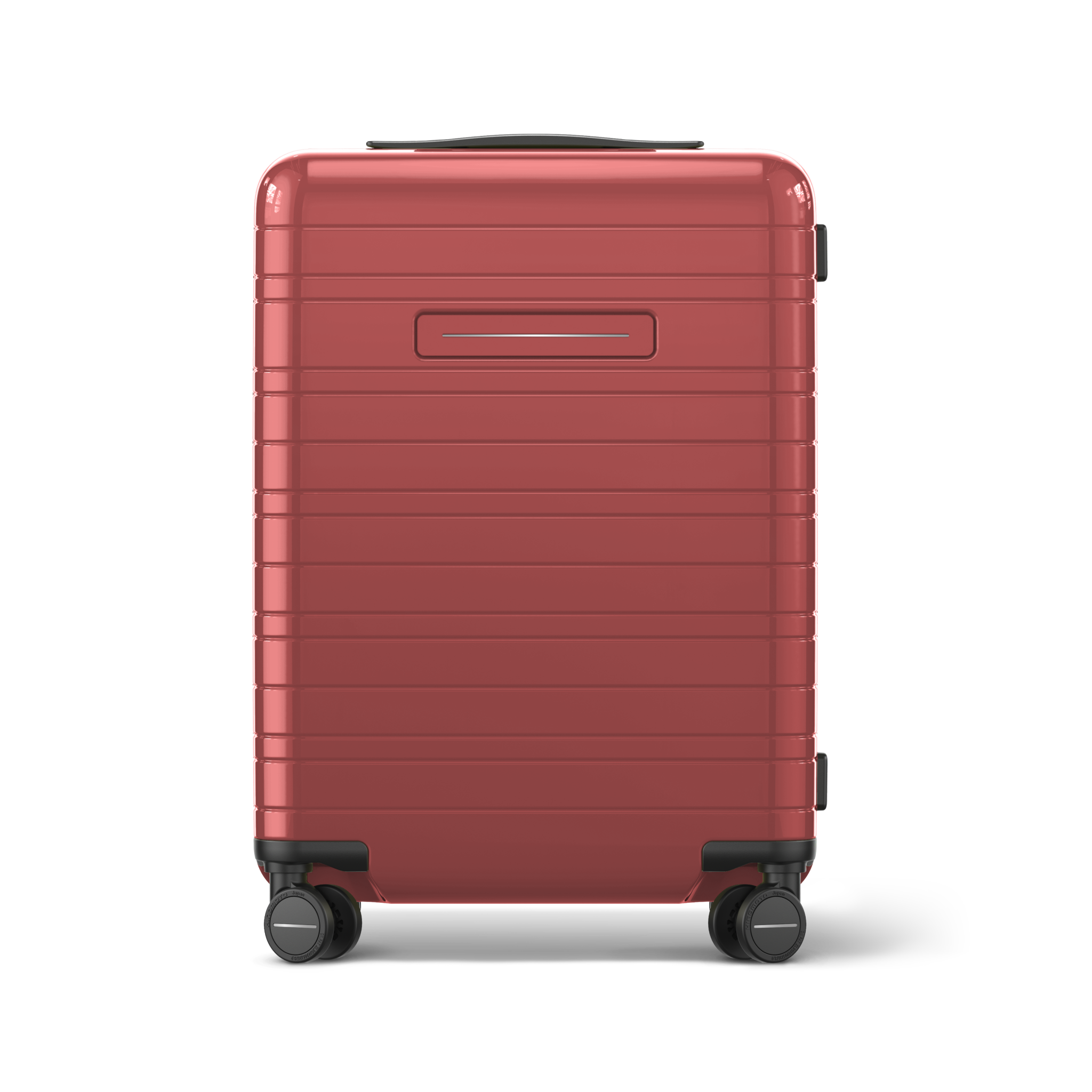 horizn-studios-h5-essential-cabin-trolley-glossy-true-red-55-cm-high-performance image 1