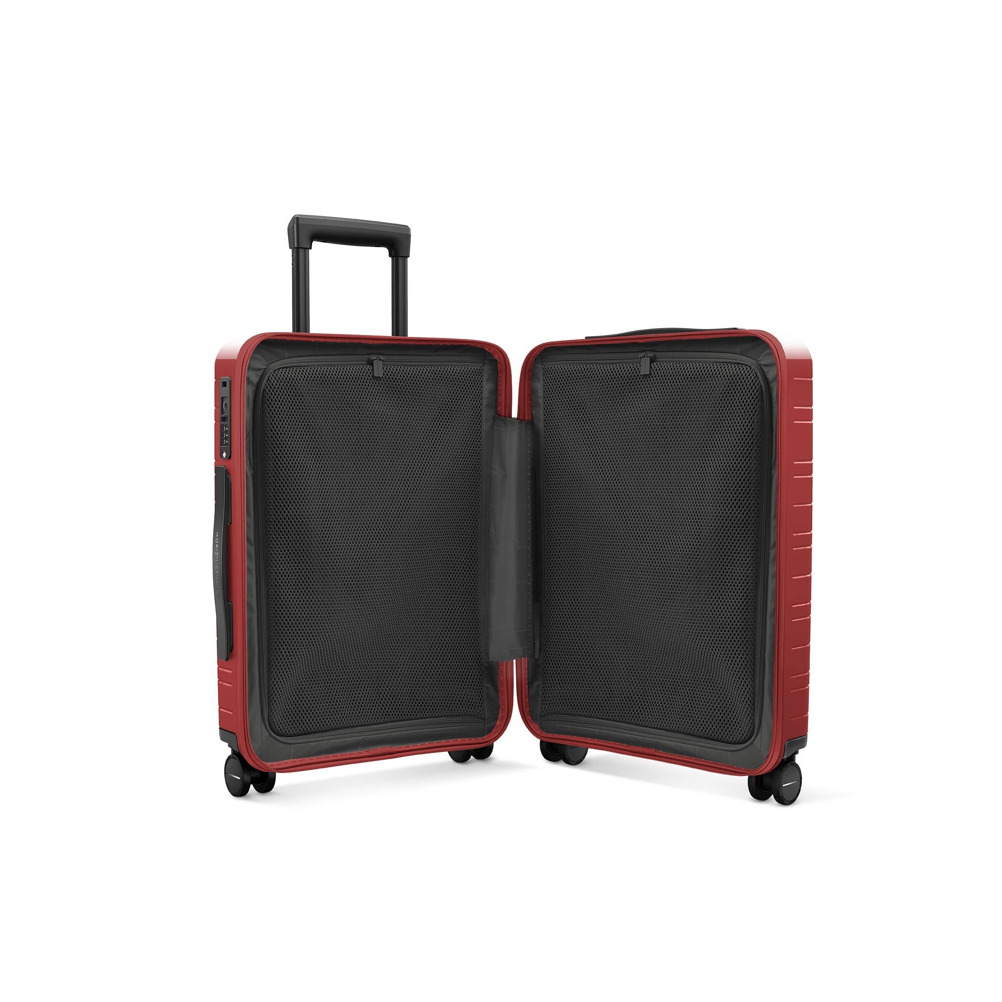 horizn-studios-h5-essential-cabin-trolley-glossy-true-red-55-cm-high-performance image 5