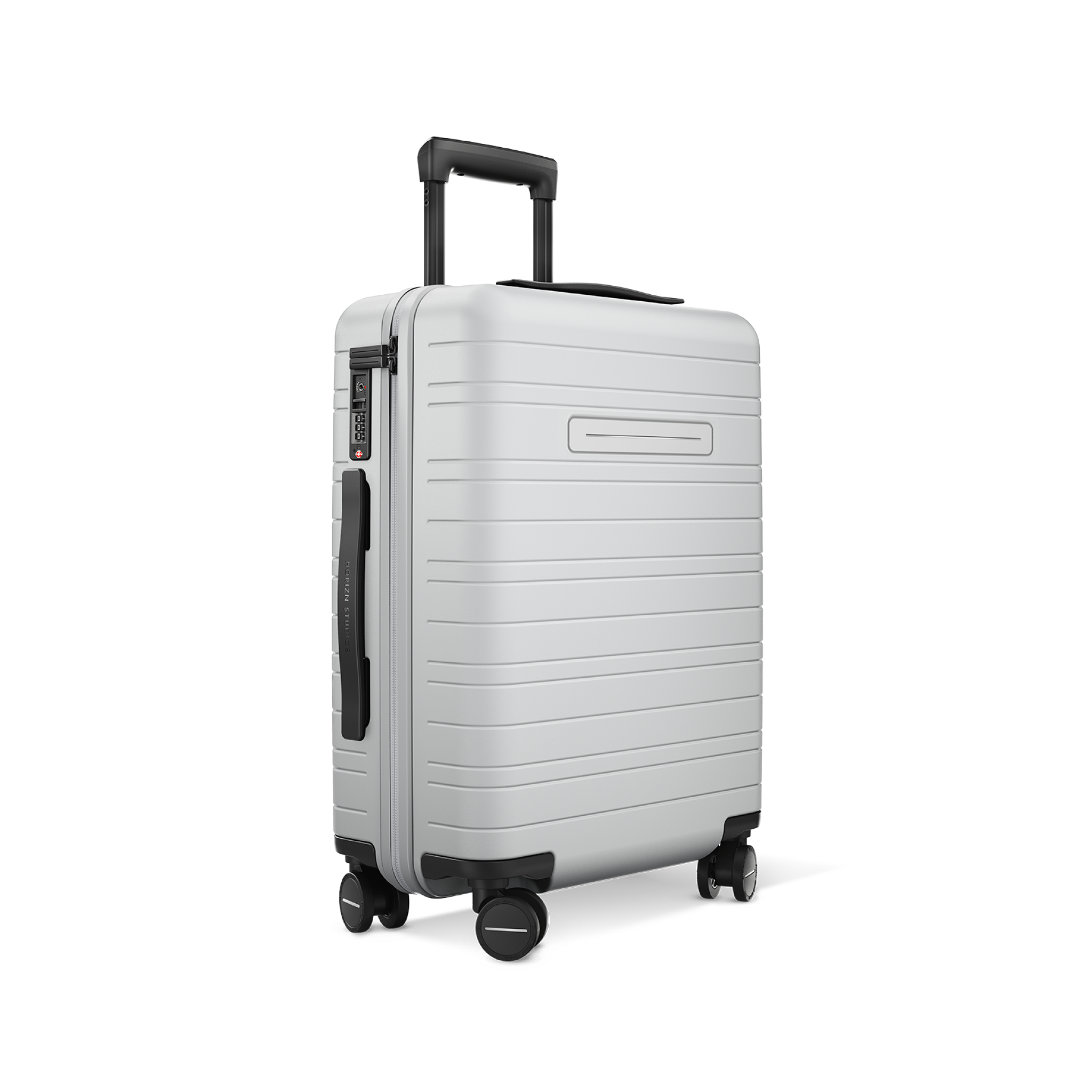 horizn-studios-h5-essential-cabin-trolley-55-cm-light-quartz-grey-premium-hard-s image 2