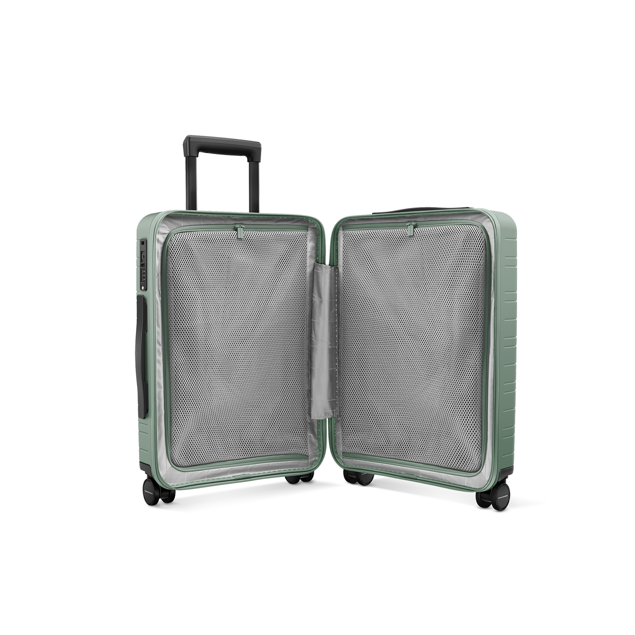 horizn-studios-h5-essential-cabin-trolley-55-cm-marine-green-hochwertige-hard-sh image 5