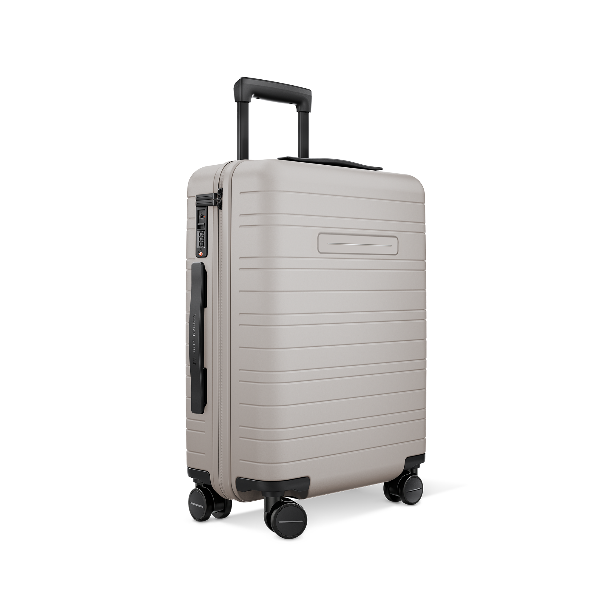 horizn-studios-h5-essential-cabin-trolley-55-cm-premium-hard-shell-sand-grey image 2