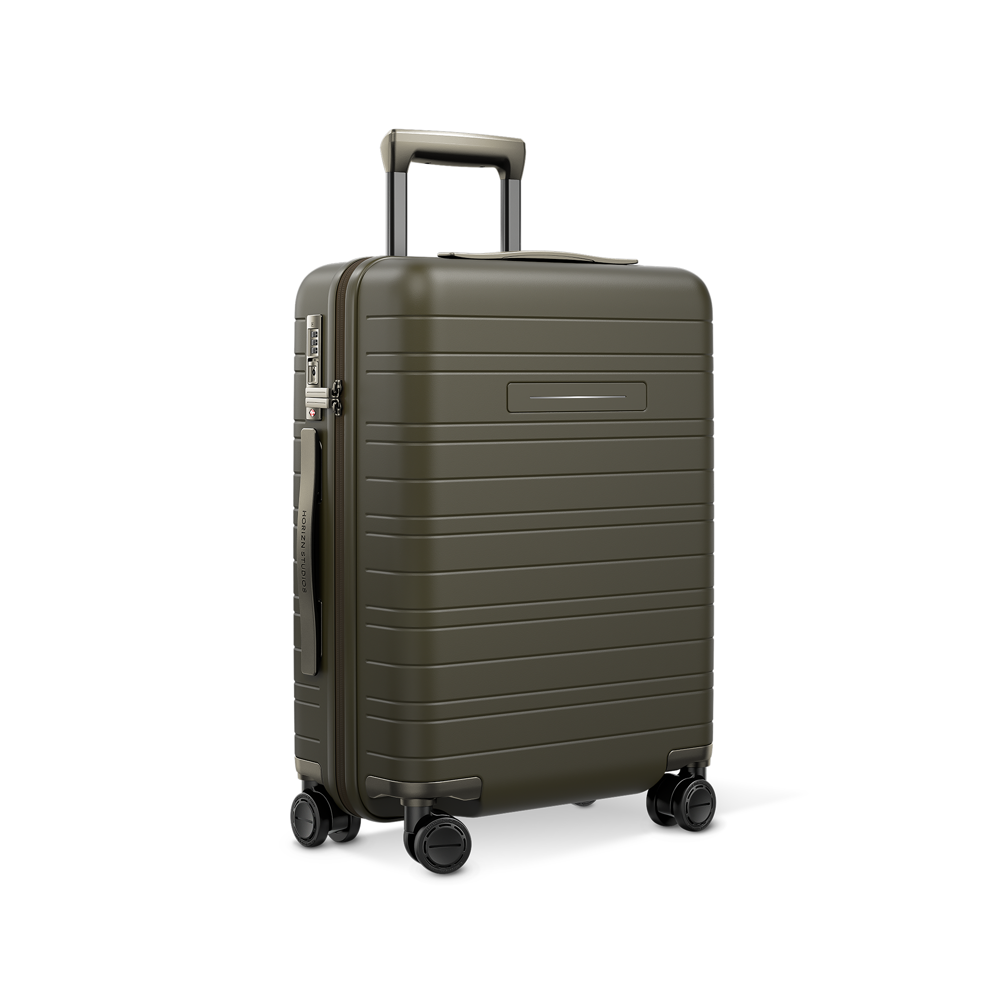 horizn-studios-h5-pro-dark-olive-premium-hard-shell-55-cm-cabin-handgep-ck-koffe image 2