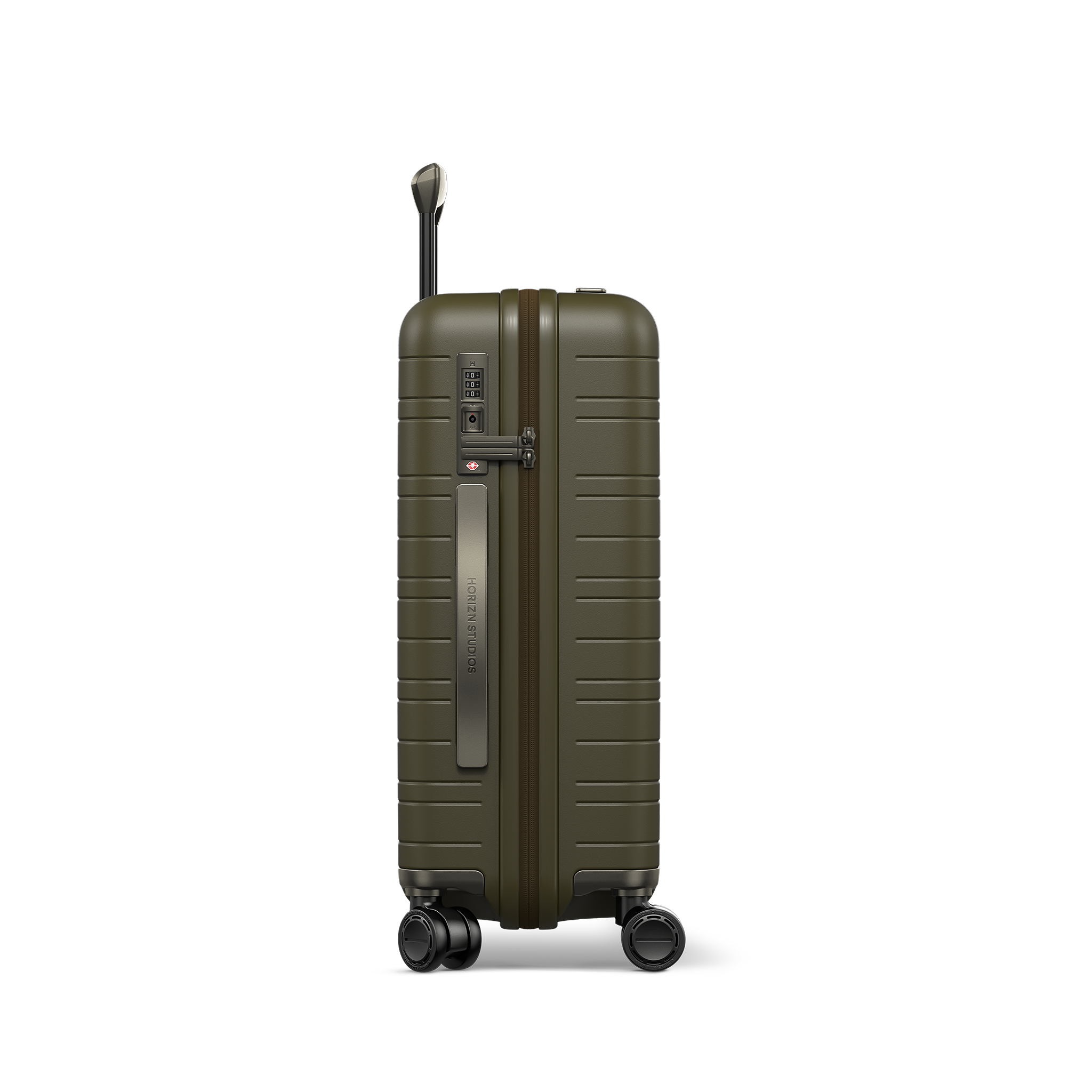 horizn-studios-h5-pro-dark-olive-premium-hard-shell-55-cm-cabin-handgep-ck-koffe image 3