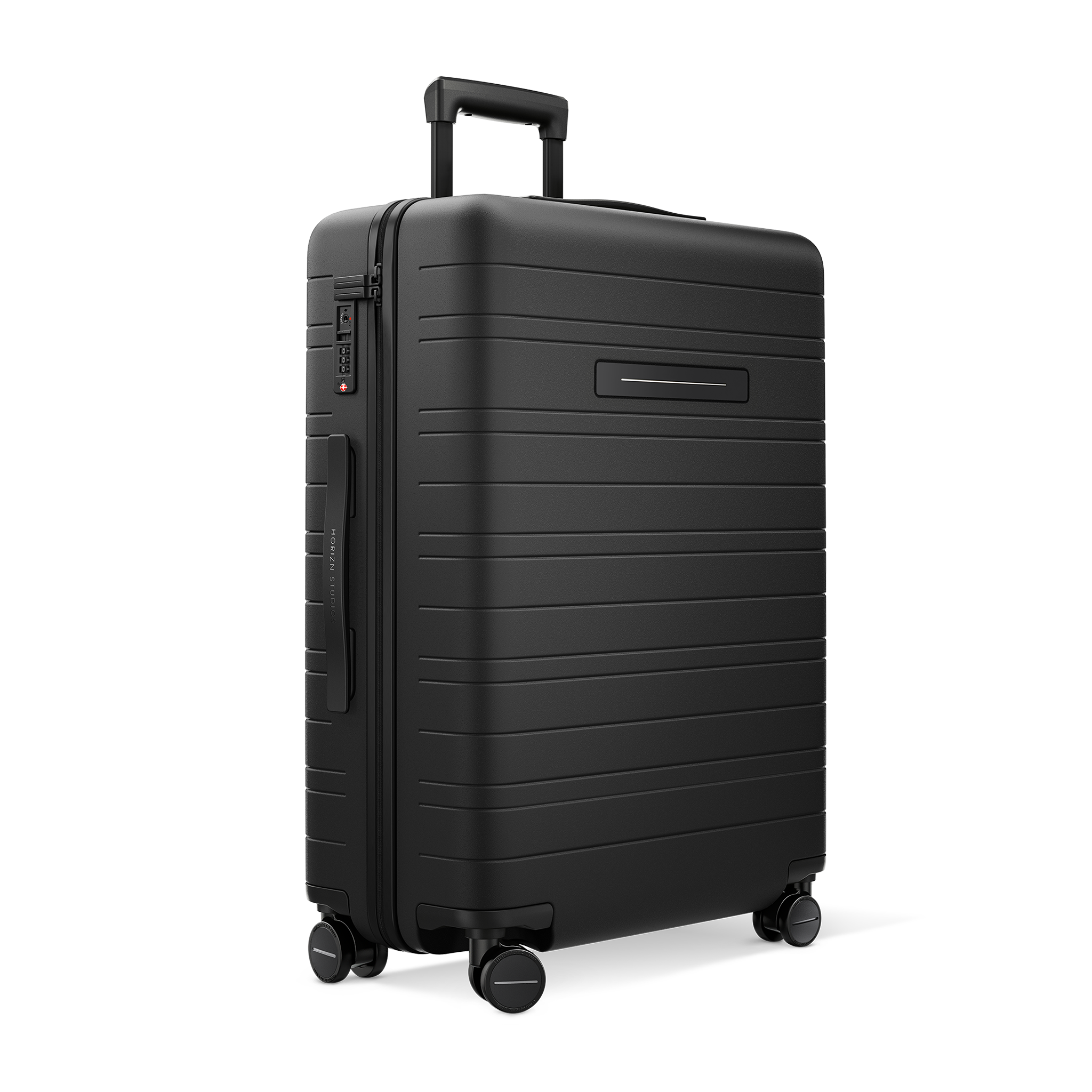 horizn-studios-h6-essential-check-in-koffer-m-64-cm-in-all-black-premium-hard-sh image 2