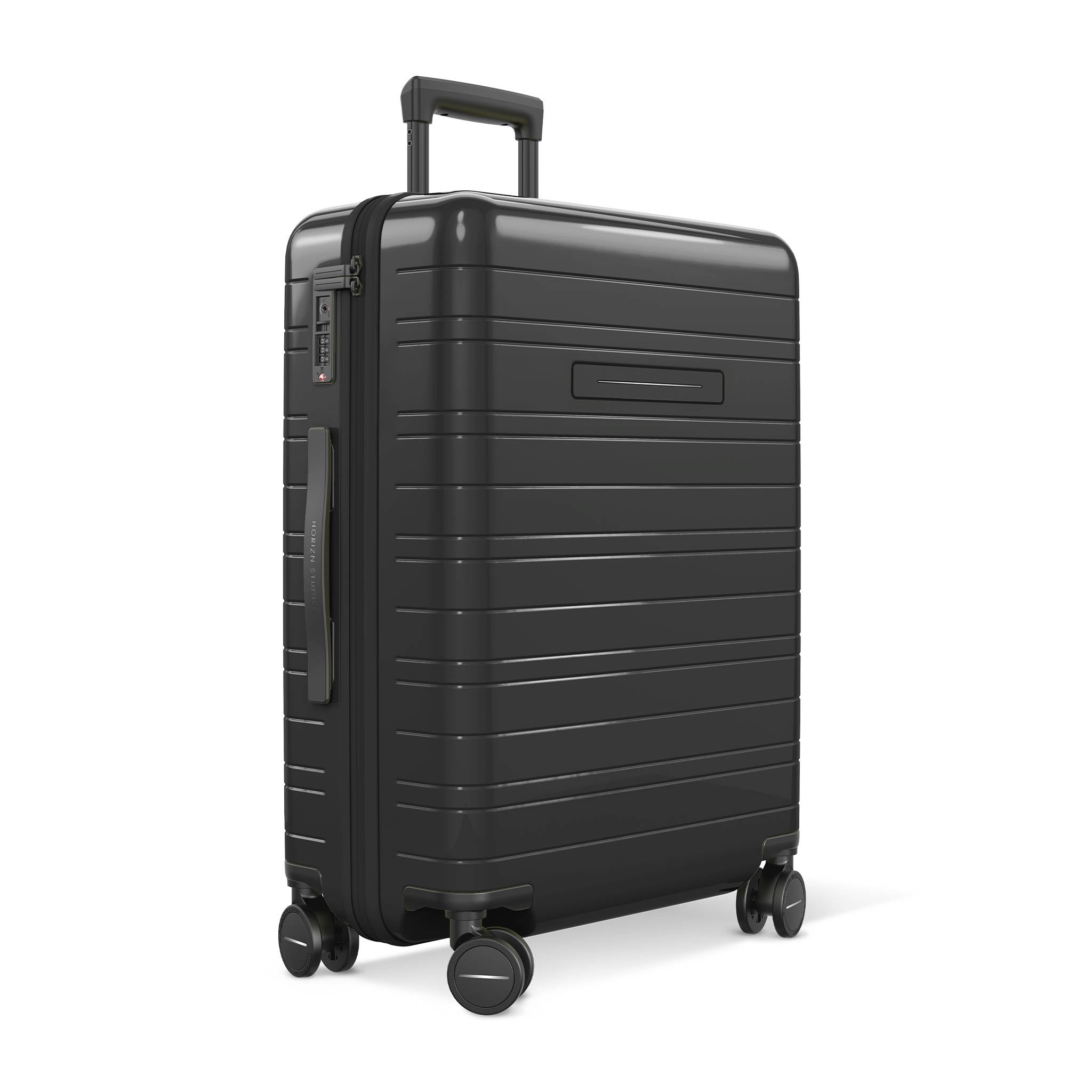 horizn-studios-h6-essential-check-in-m-64-cm-glossy-all-black-premium-hartschale image 2