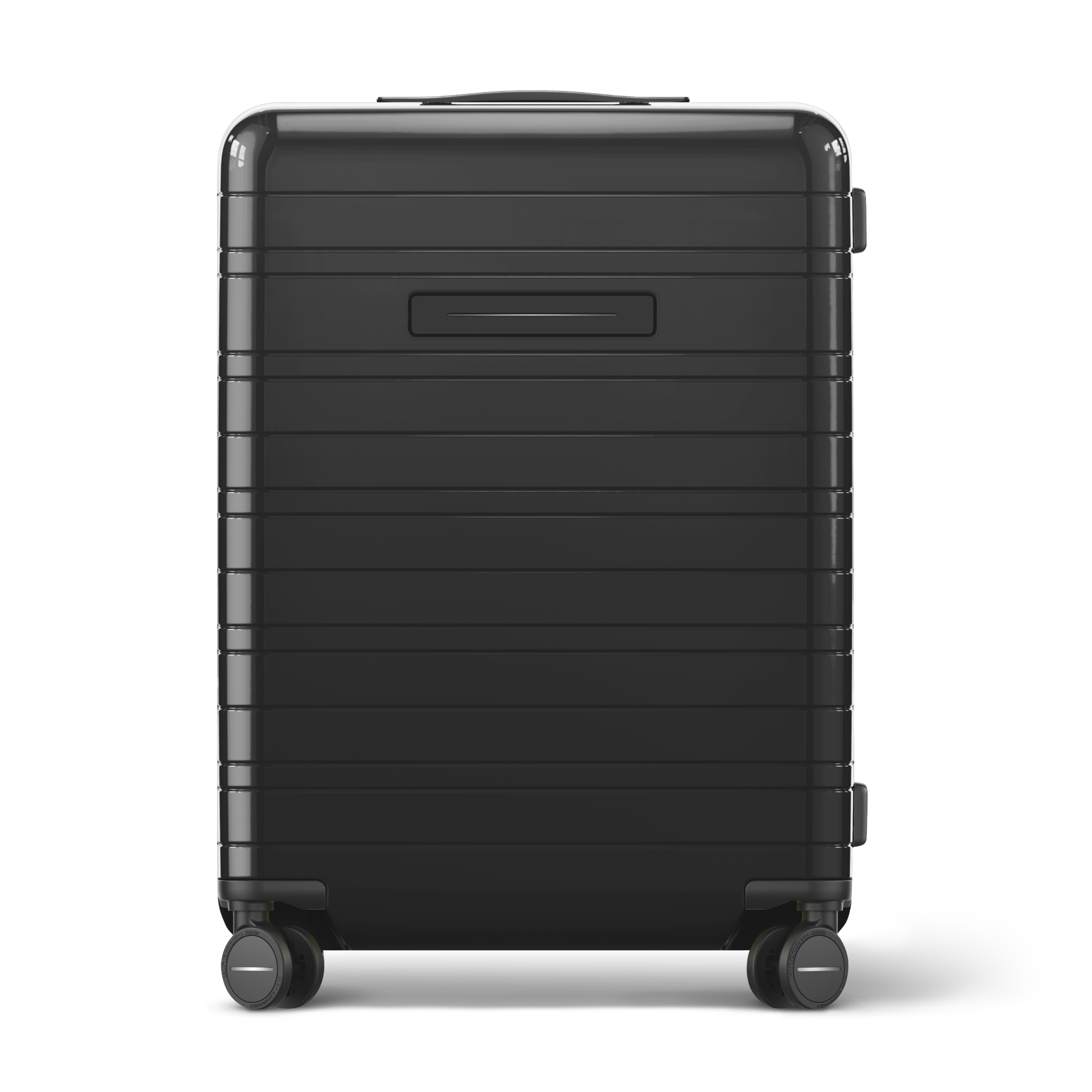 horizn-studios-h6-essential-check-in-m-64-cm-glossy-all-black-premium-hartschale image 1