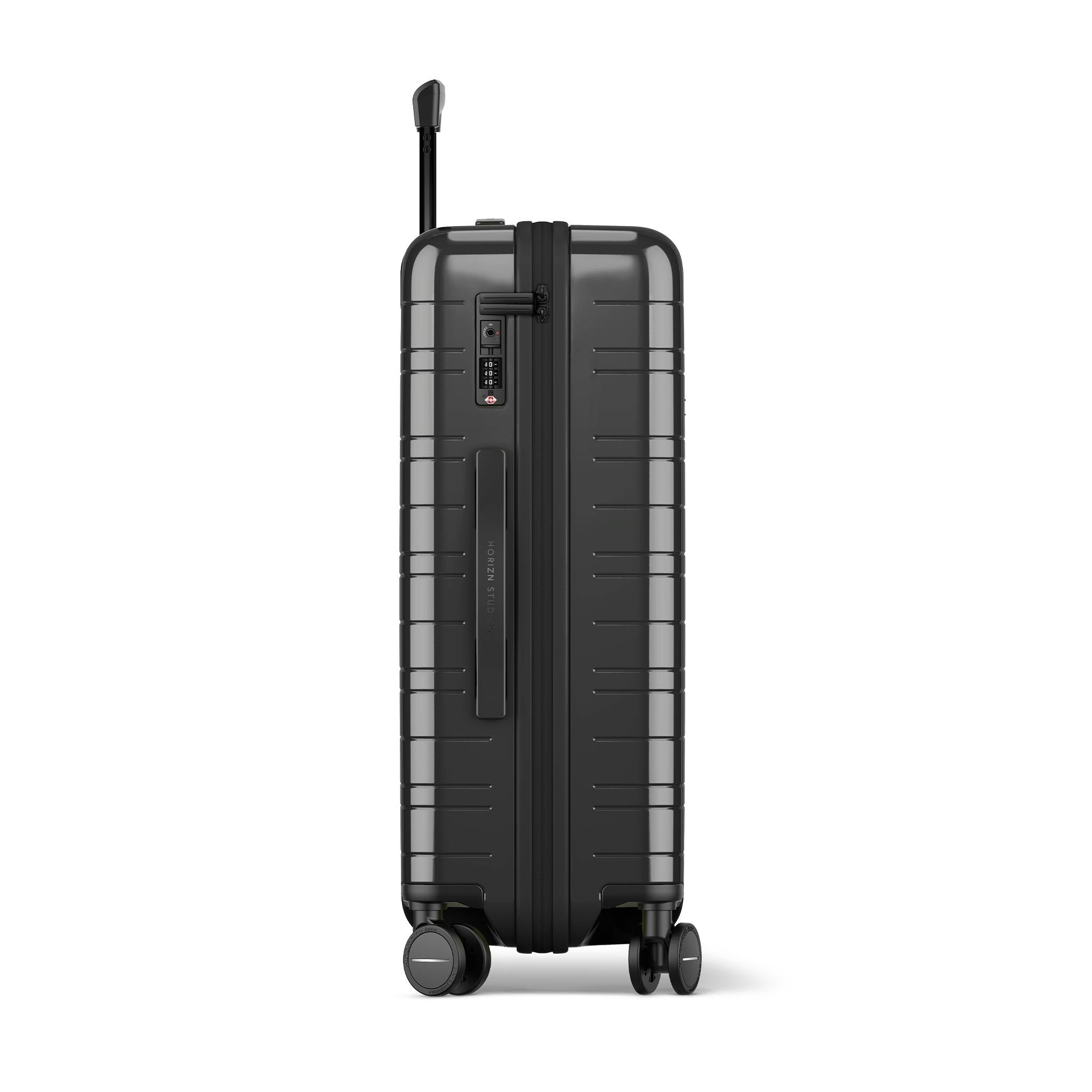 horizn-studios-h6-essential-check-in-m-64-cm-glossy-all-black-premium-hartschale image 3