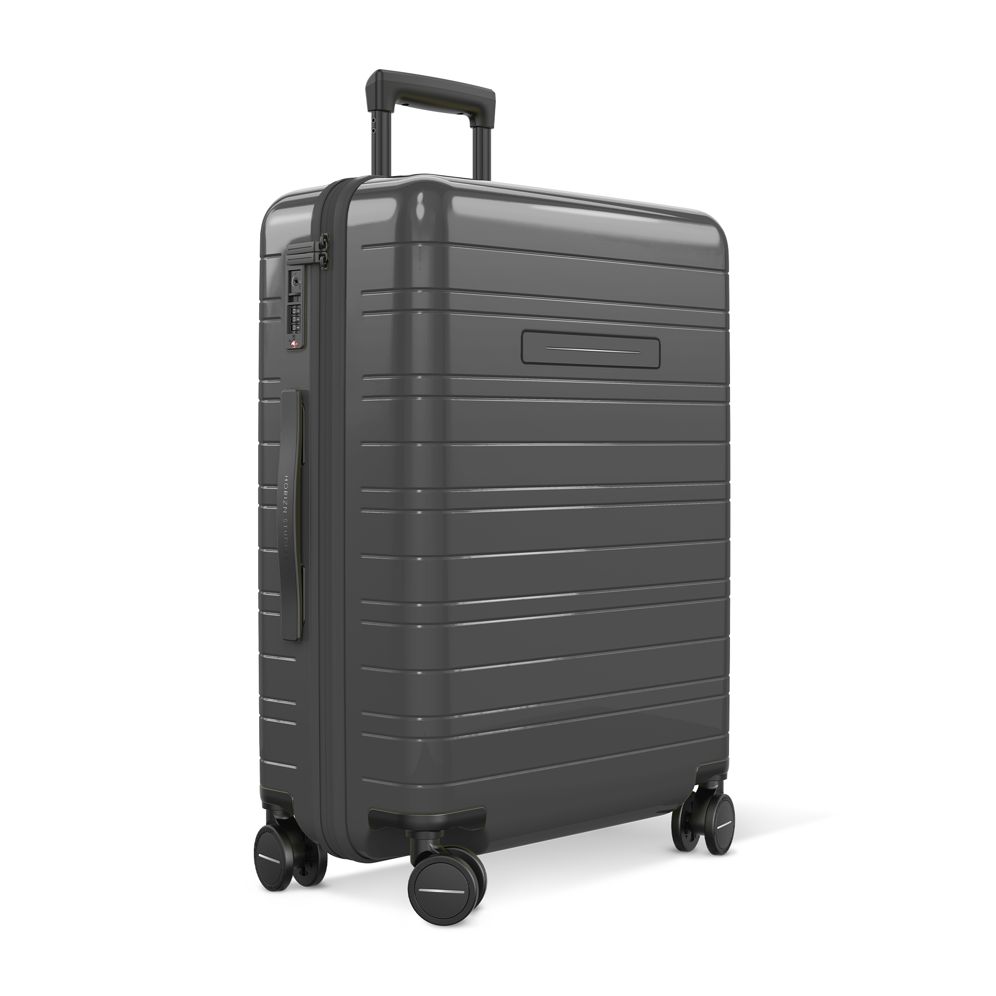 horizn-studios-h6-essential-check-in-koffer-m-glossy-graphite-premium-hard-shell image 2