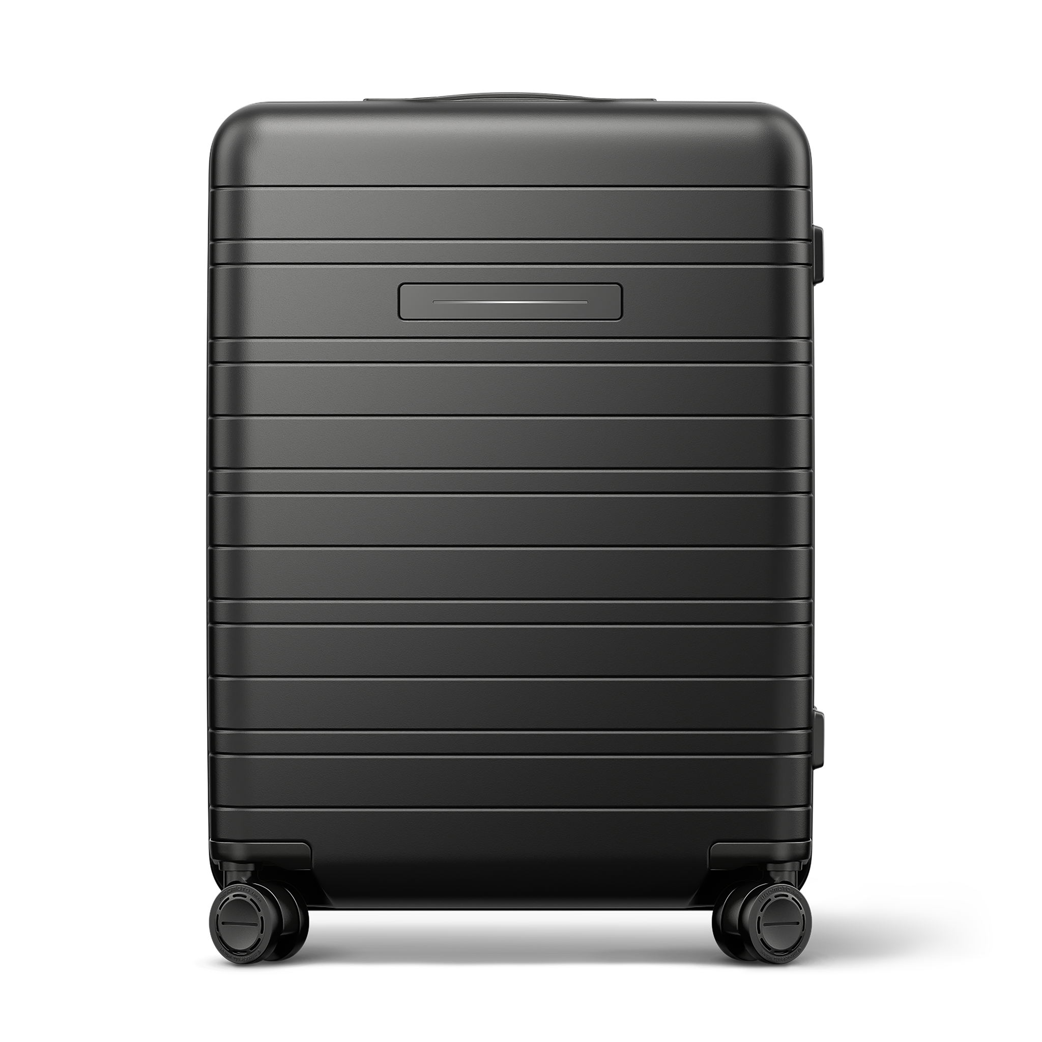 horizn-studios-h6-pro-check-in-m-64-cm-all-black-premium-hartschalen-trolley-mit image 1