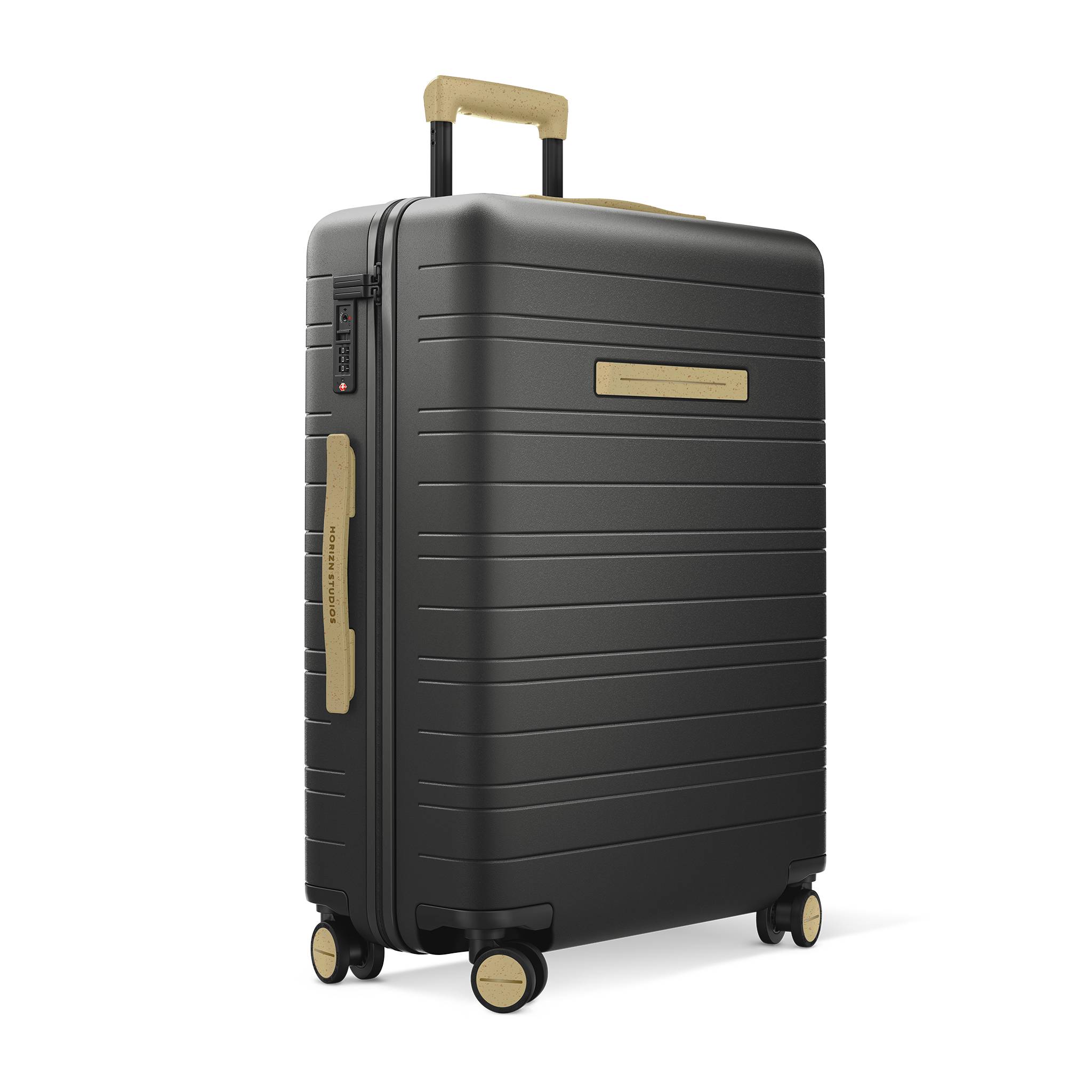 horizn-studios-h6-re-all-black-hard-shell-check-in-m-64-cm-koffer-serie-aus-recy image 2