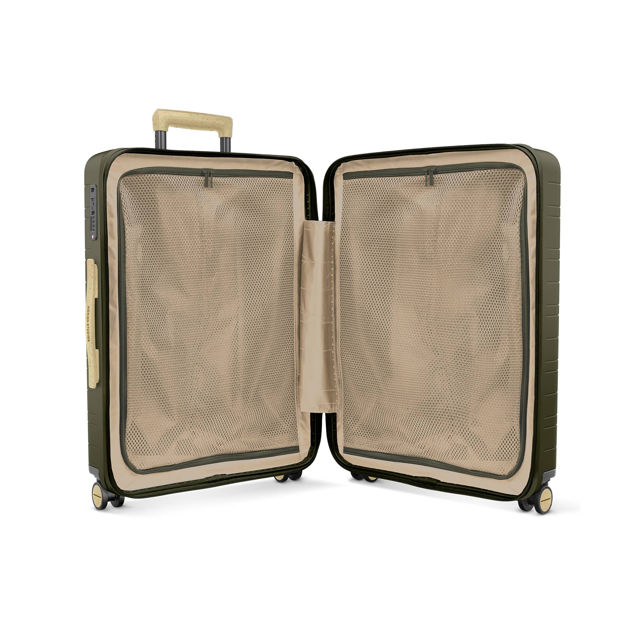 horizn-studios-h6-re-dark-olive-hard-shell-check-in-gr-e-m-64-cm-re image 5