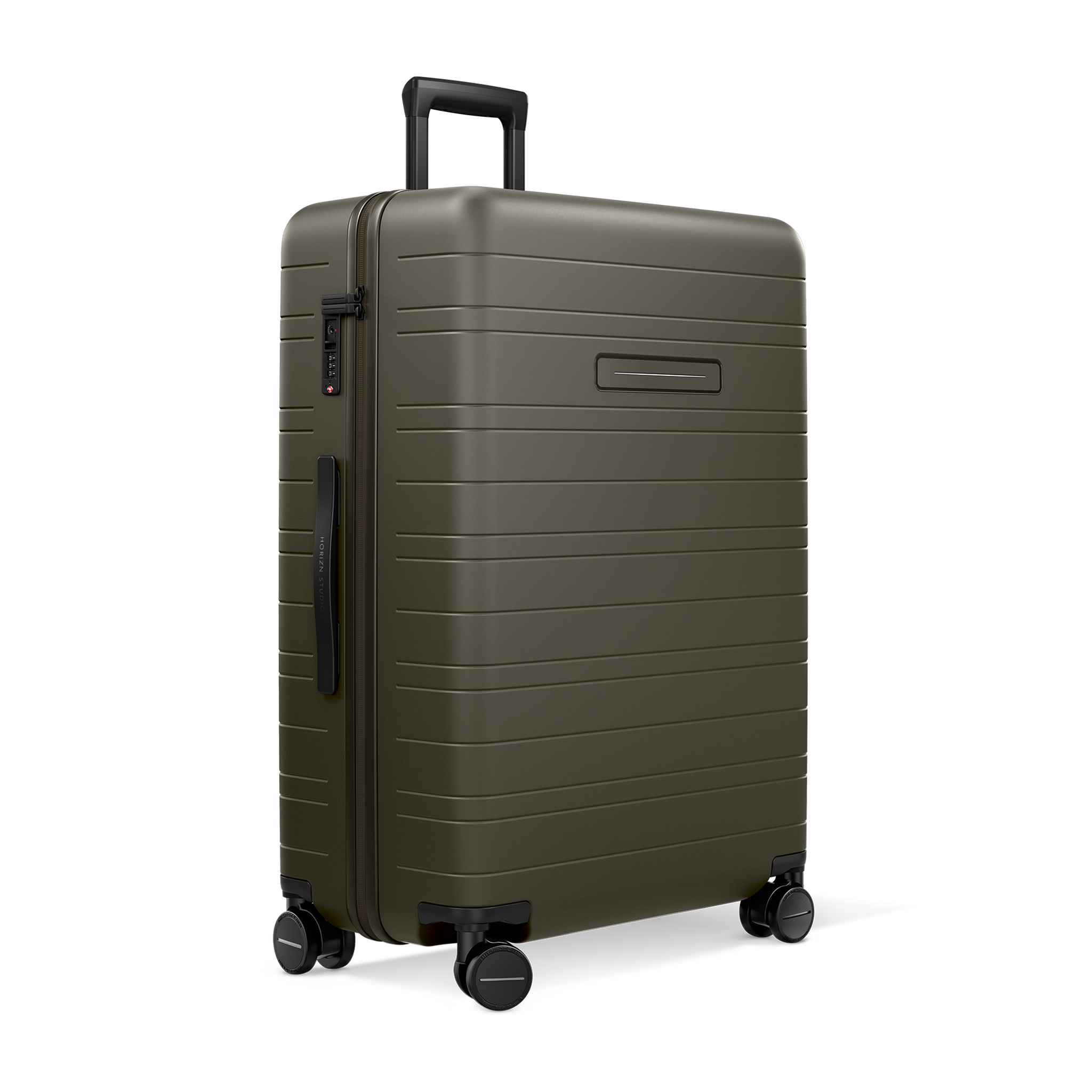horizn-studios-h7-essential-dark-olive-premium-hard-shell-check-in-koffer-size-l image 3