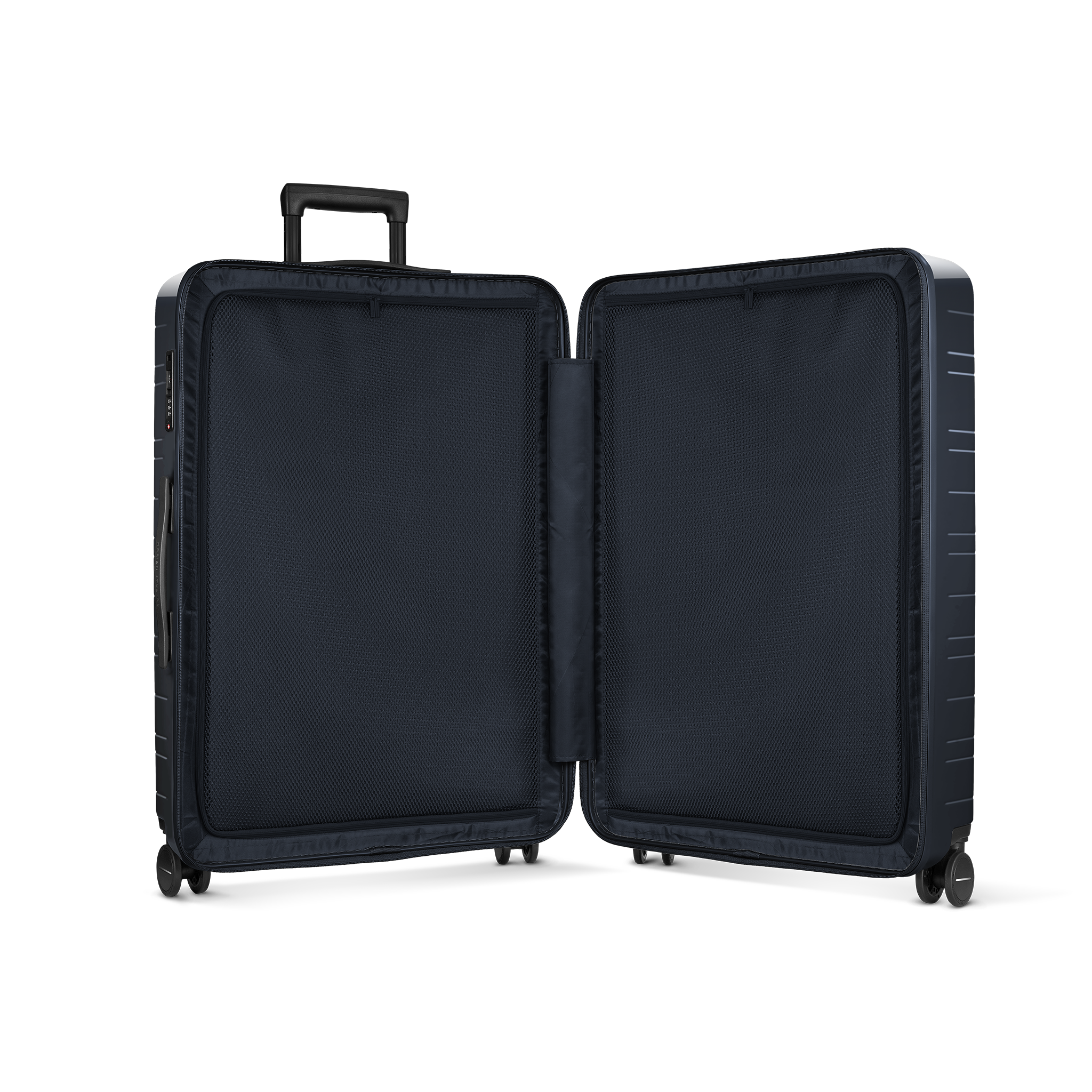 horizn-studios-h7-essential-glossy-night-blue-check-in-koffer-gr-e-l-77-cm-high- image 5