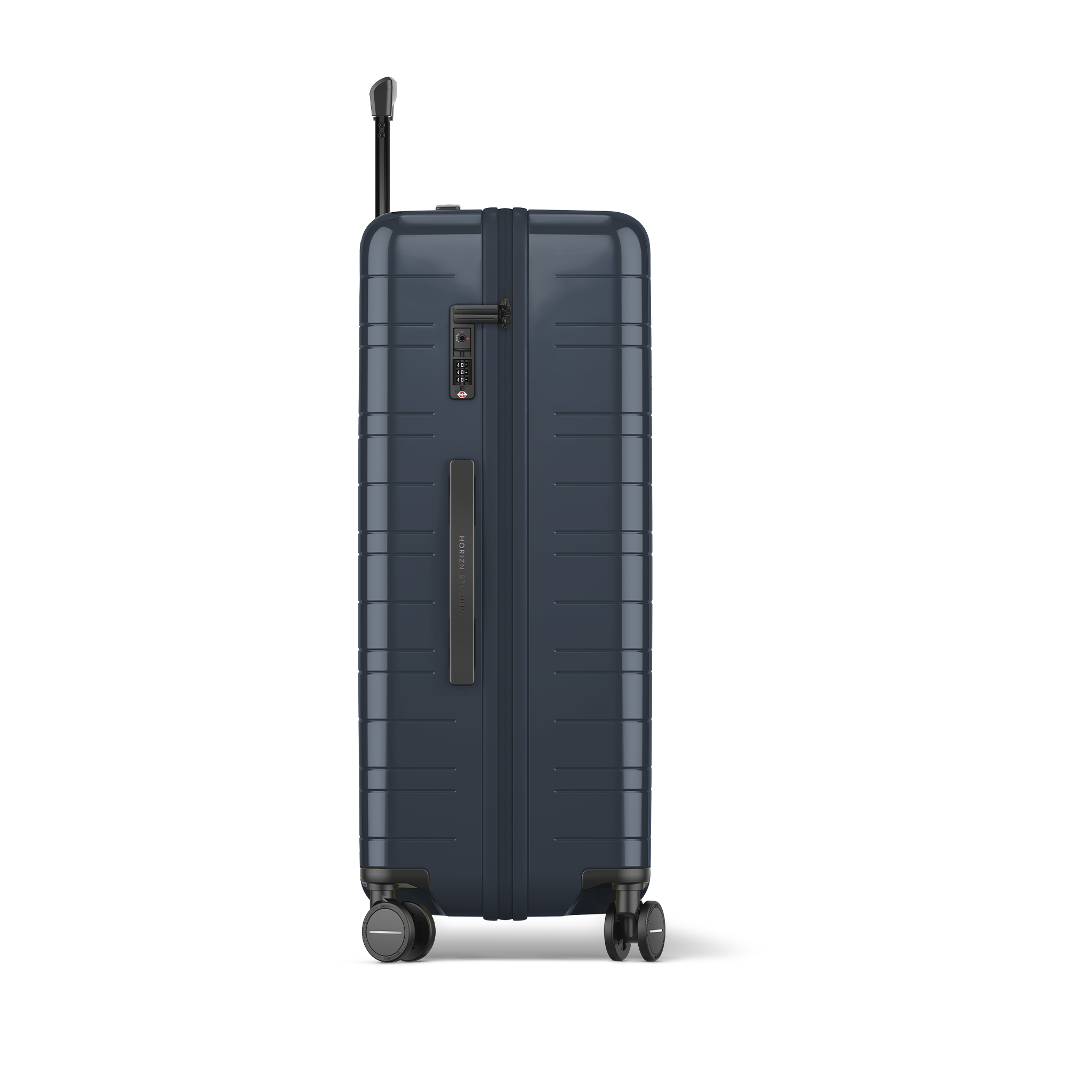 horizn-studios-h7-essential-glossy-night-blue-check-in-koffer-gr-e-l-77-cm-high- image 3