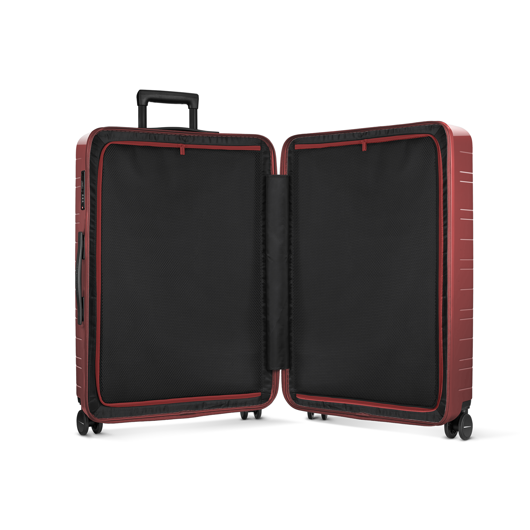 horizn-studios-h7-essential-check-in-koffer-l-glossy-true-red-premium-hard-shell image 5