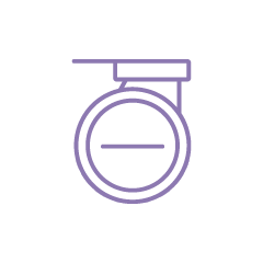 horizn-studios-wheel-caps-cabin-50-mm-essential-purple-blaze image 1