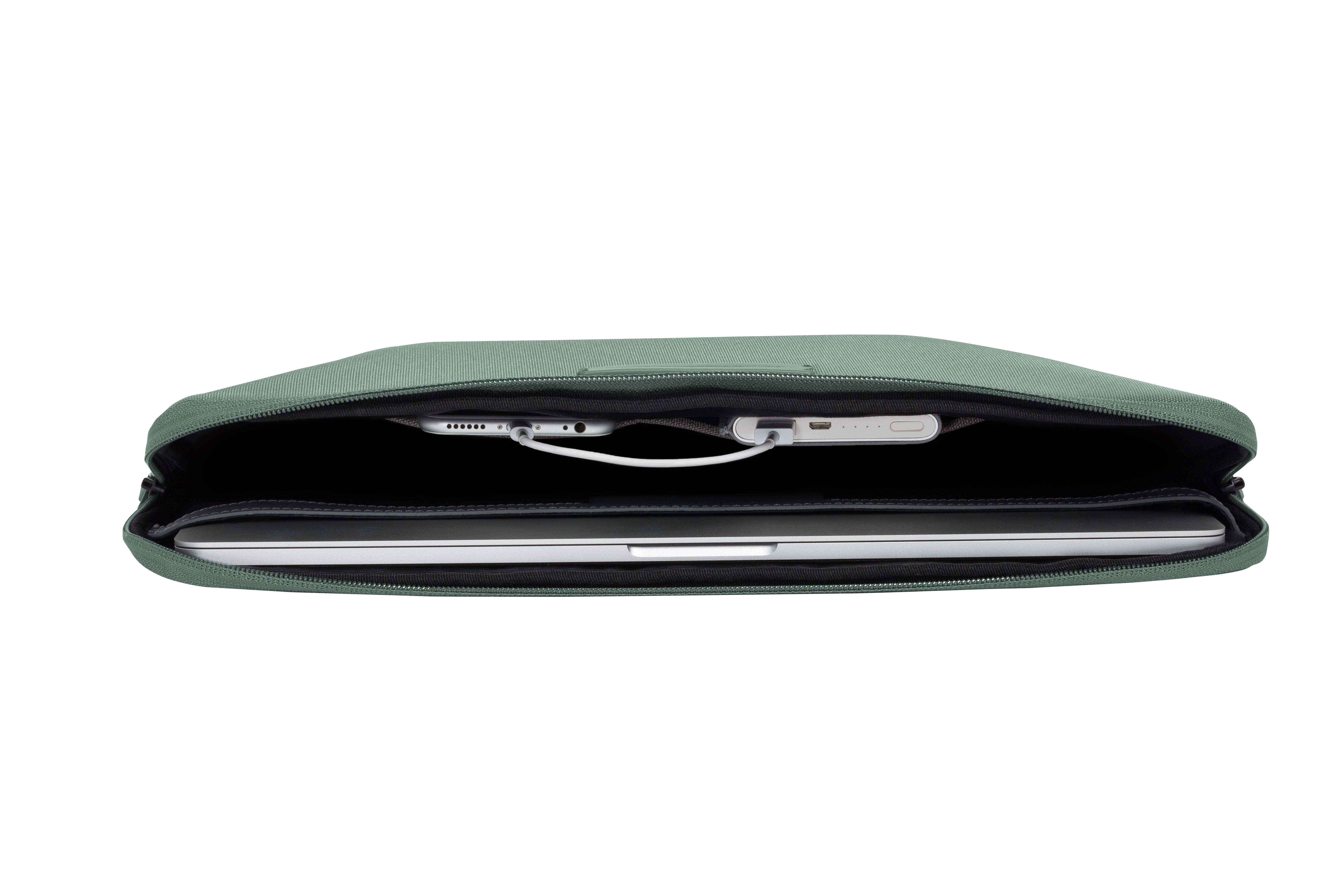 horizn-studios-k-enji-laptop-case-13-ballistic-nylon-laptop-h-lle-in-marine-gree image 1