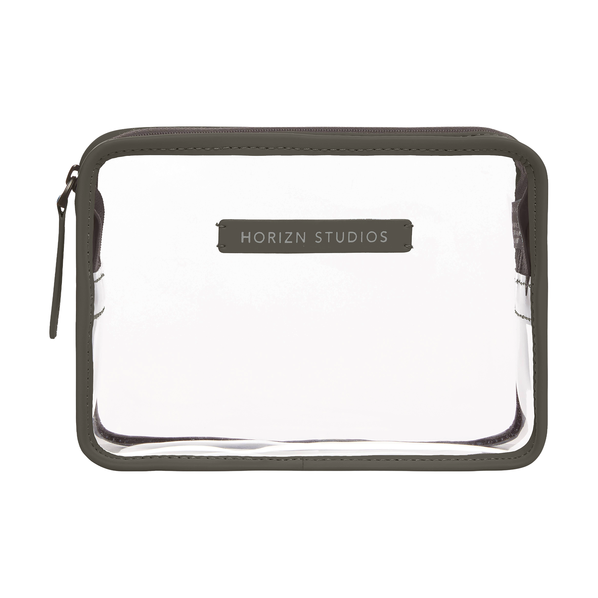 horizn-studios-liquids-bag-dark-olive-transparente-kosmetiktasche-pvc-pu-f-r-die image 1