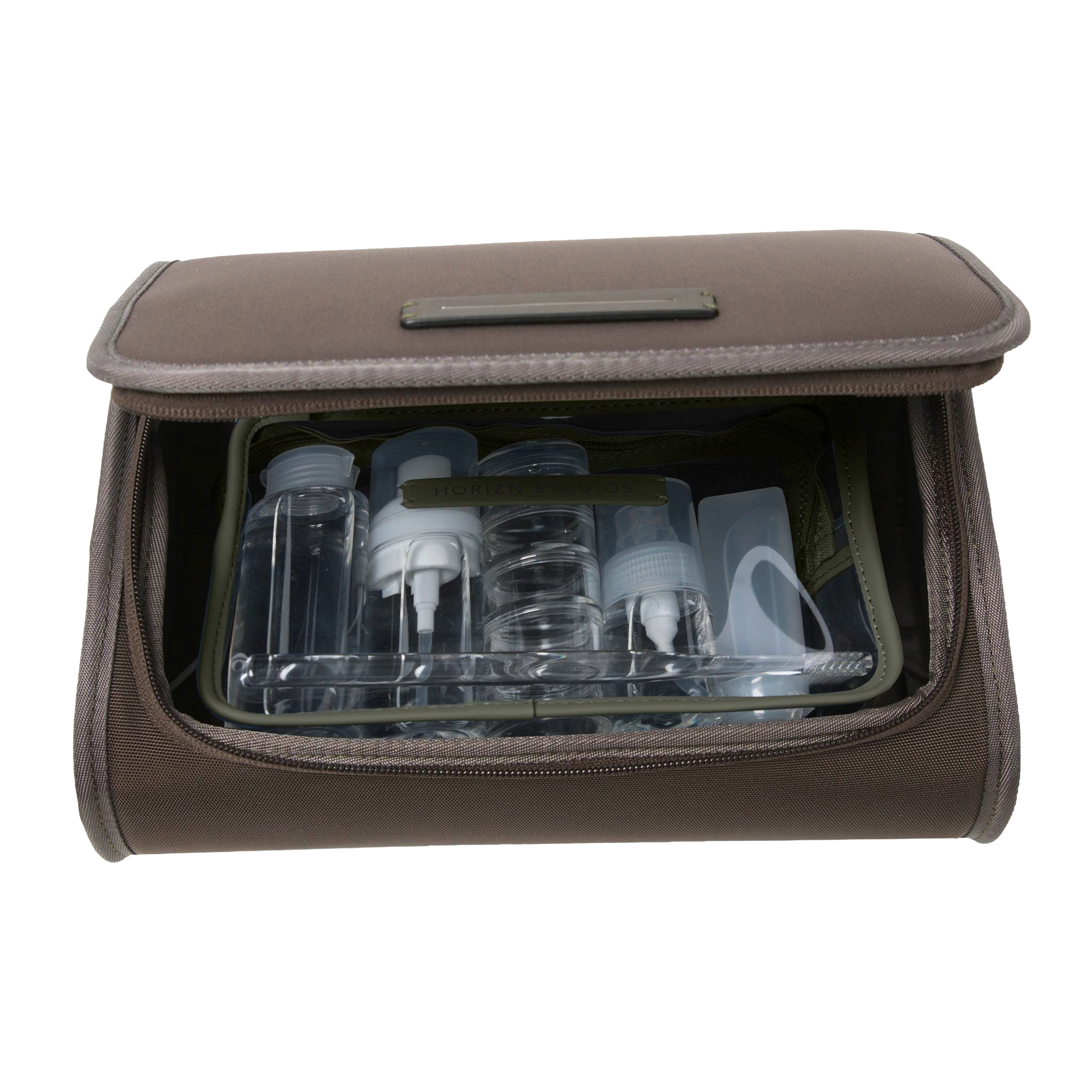 horizn-studios-liquids-bag-dark-olive-transparente-kosmetiktasche-pvc-pu-f-r-die image 5