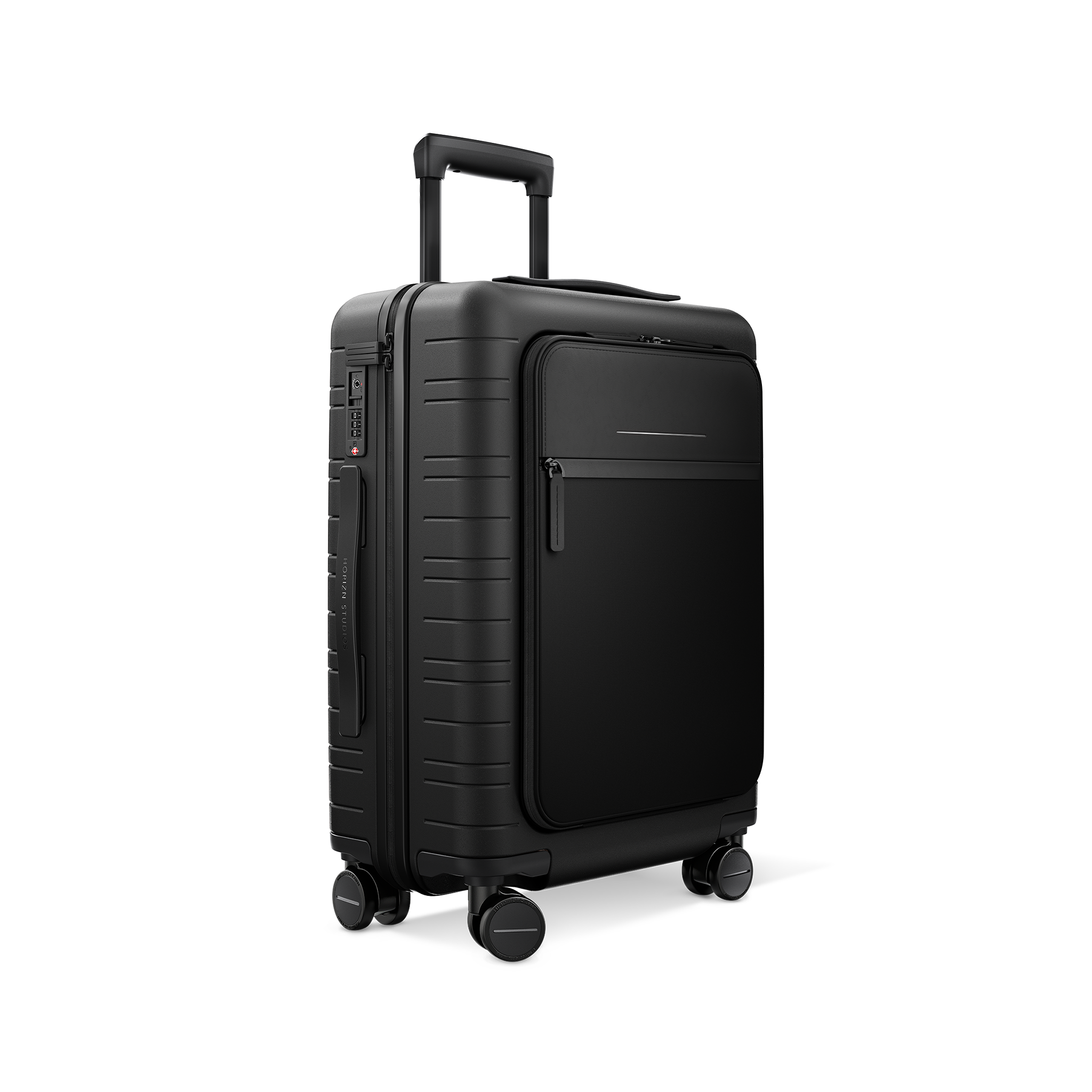 horizn-studios-m5-essential-all-black-55-cm-cabin-mit-fronttasche-handgep-ck-kof image 2