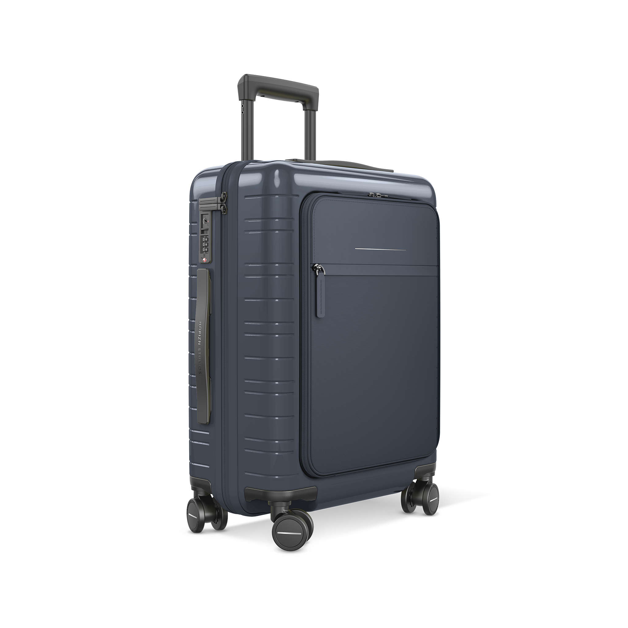 horizn-studios-m5-essential-cabin-glossy-night-blue-handgep-ck-trolley-55-cm-mit image 2