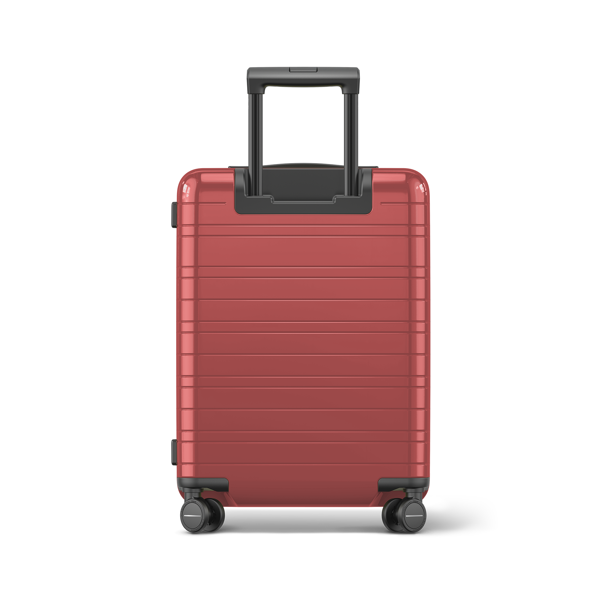 horizn-studios-m5-essential-cabin-koffer-mit-fronttasche-glossy-true-red-vegan-m image 4
