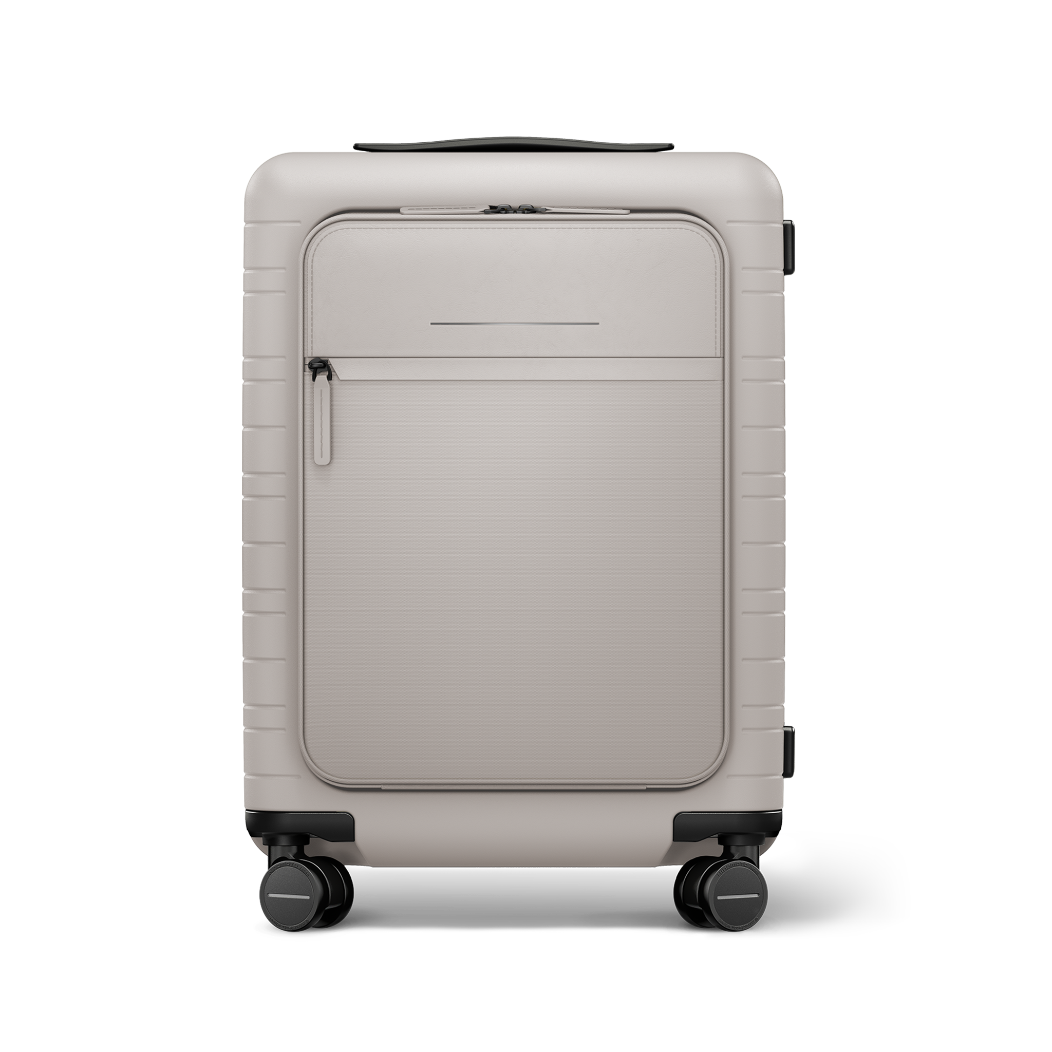 horizn-studios-m5-essential-cabin-koffer-sand-grey-multi-shell-55-cm-mit-front-p image 1