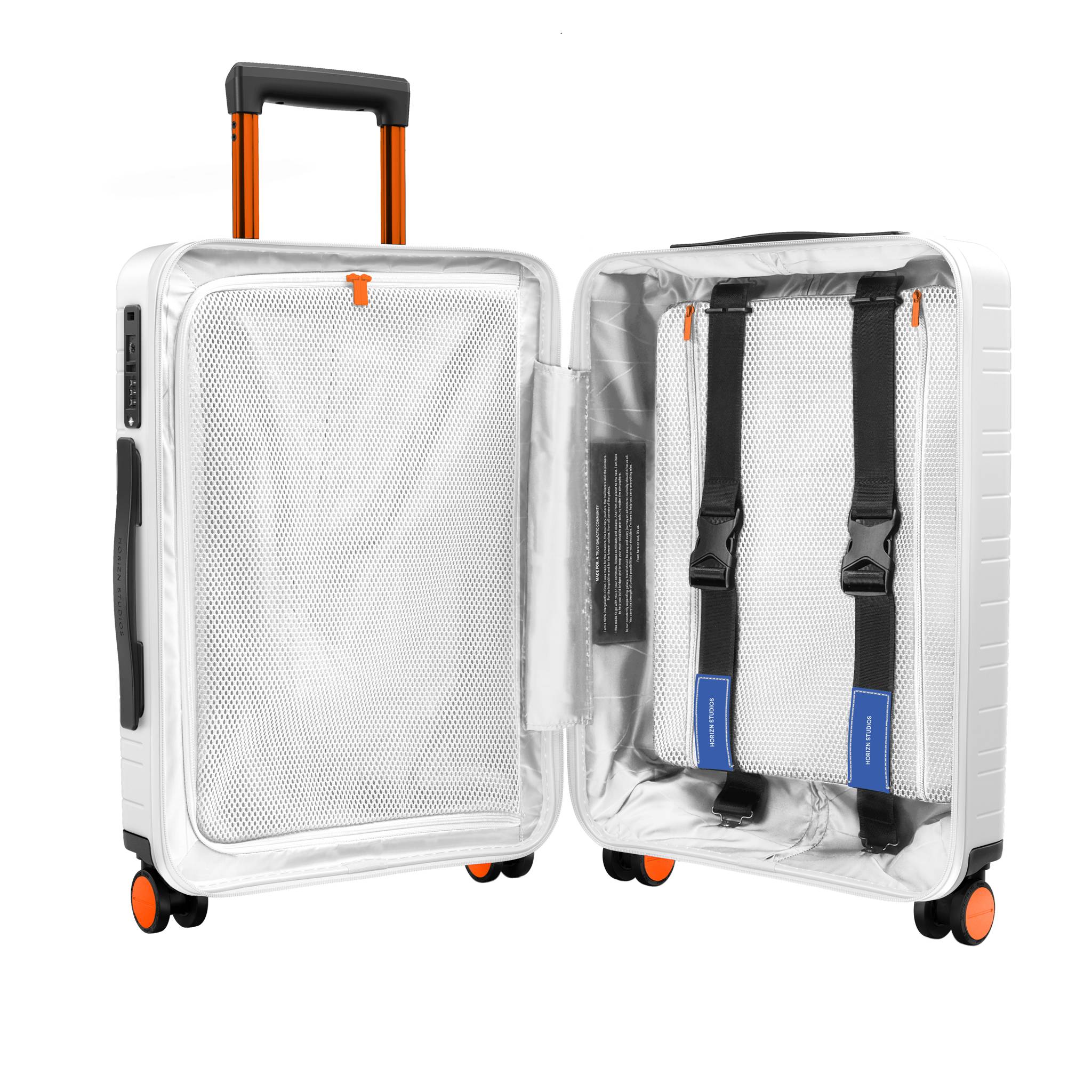 horizn-studios-m5-nasa-edition-cabin-trolley-white-nasa-blue-mit-fronttasche-55- image 4