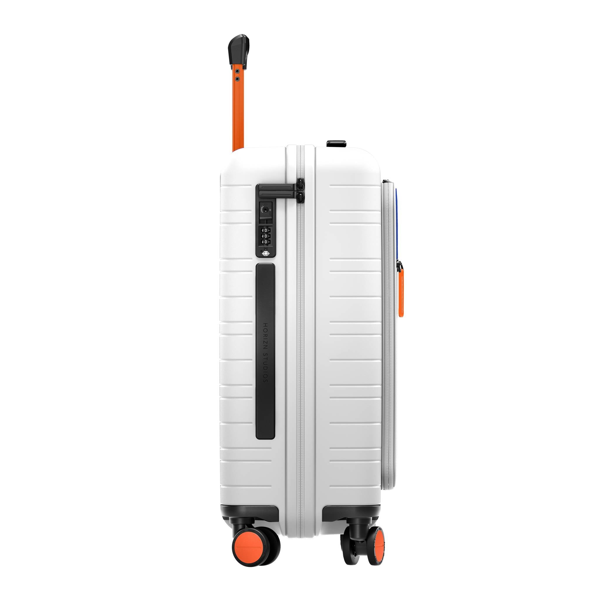 horizn-studios-m5-nasa-edition-cabin-trolley-white-nasa-blue-mit-fronttasche-55- image 2