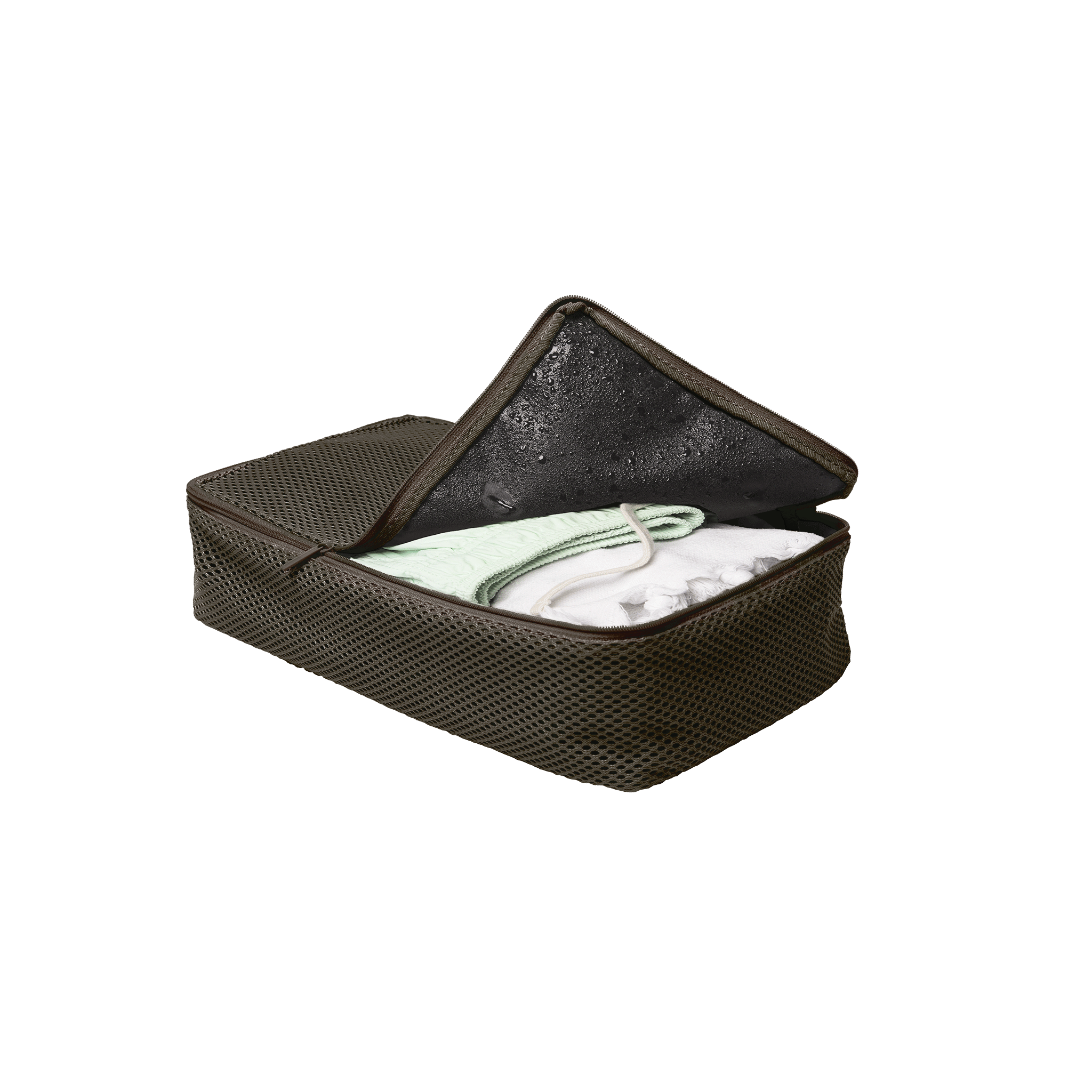 horizn-studios-packing-cubes-dark-olive-packw-rfel-set-mit-nylon-mesh image 2