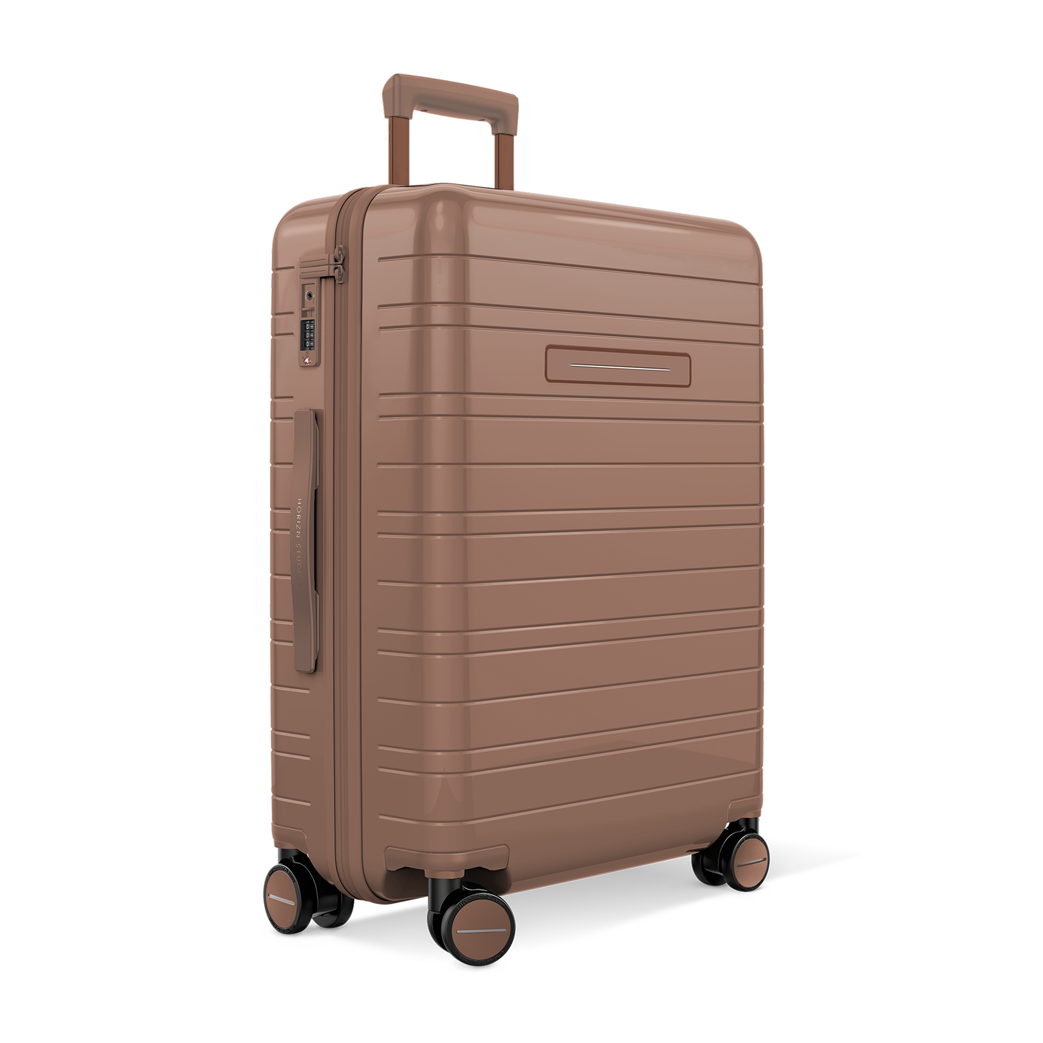 horizn-studios-h6-re-glossy-mocha-premium-hartschalen-koffer-check-in-m-64-cm-ve image 2
