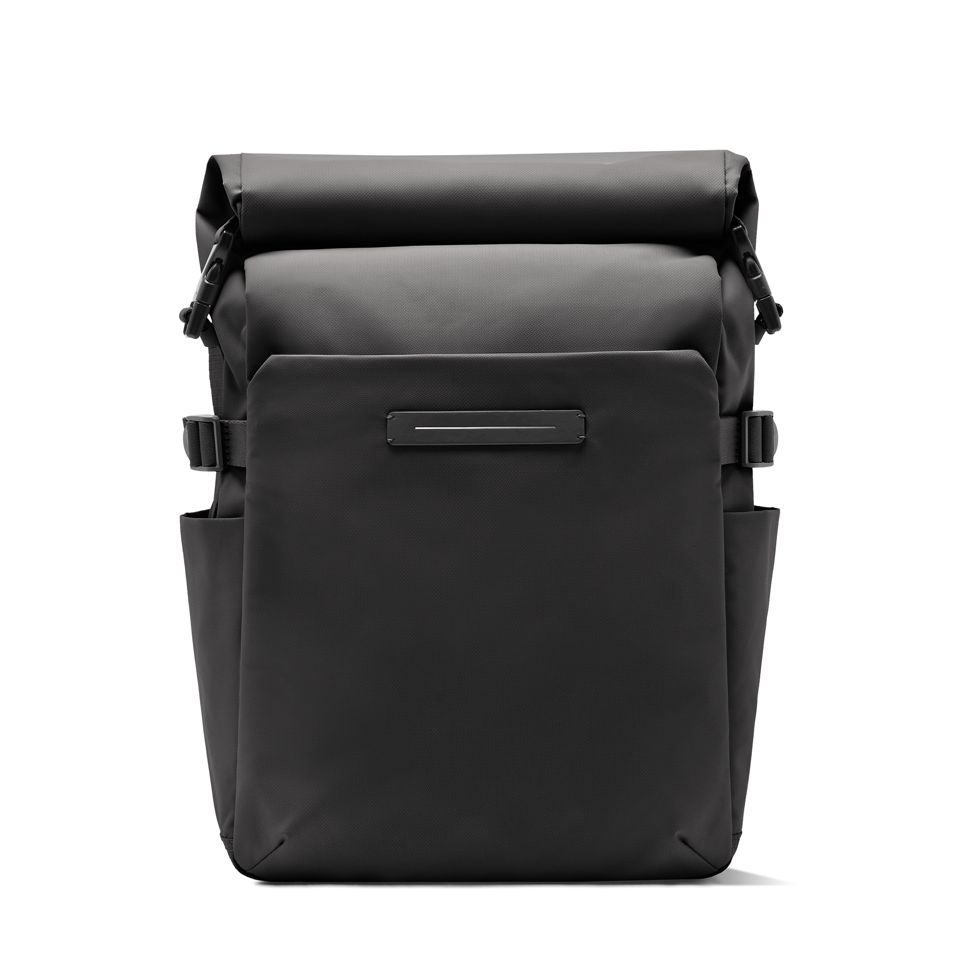 horizn-studios-shibuya-rolltop-backpack-all-black-recyceltes-nylon-leichter-ruck image 1