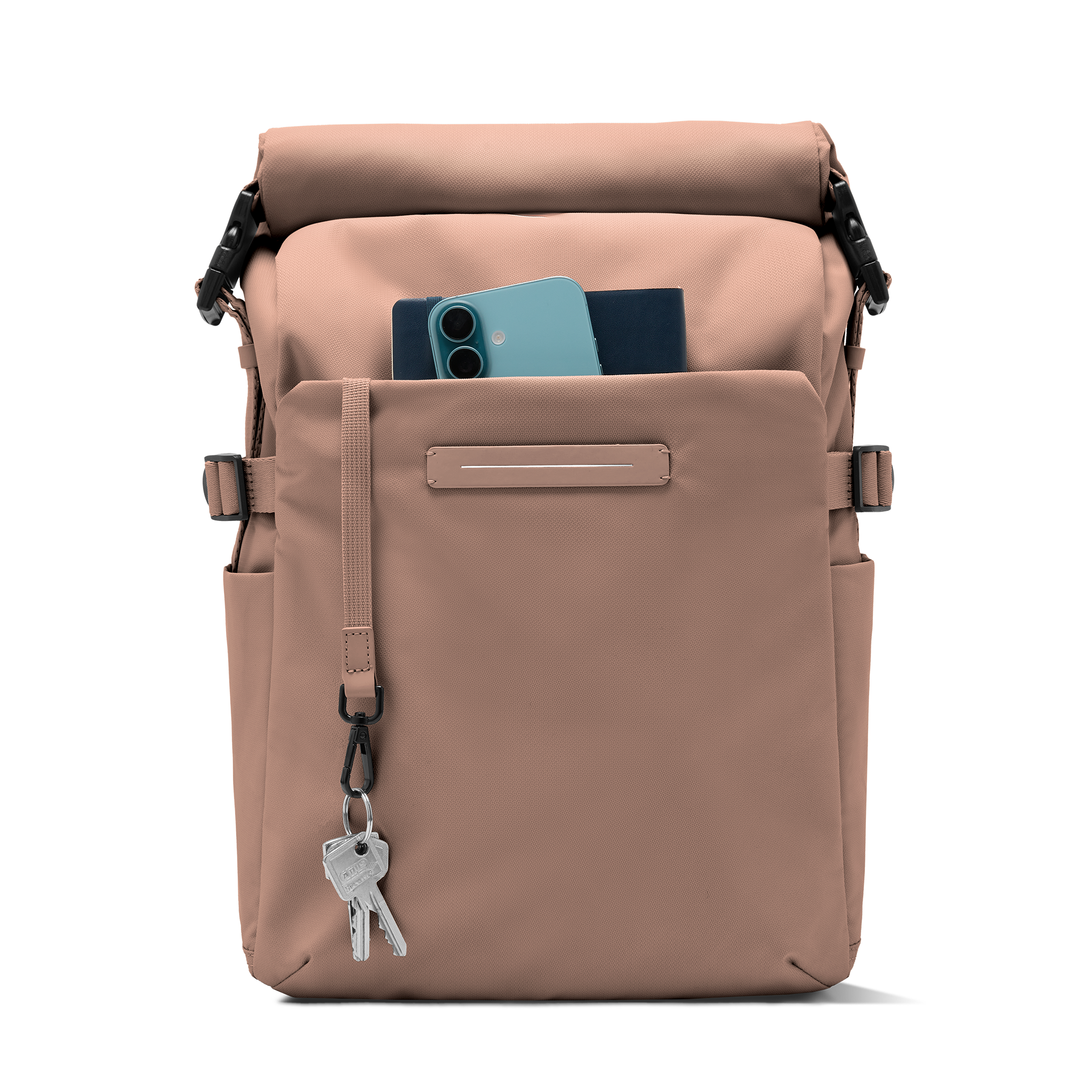horizn-studios-shibuya-rolltop-backpack-rucksack-aus-recyceltem-nylon-in-mocha image 7