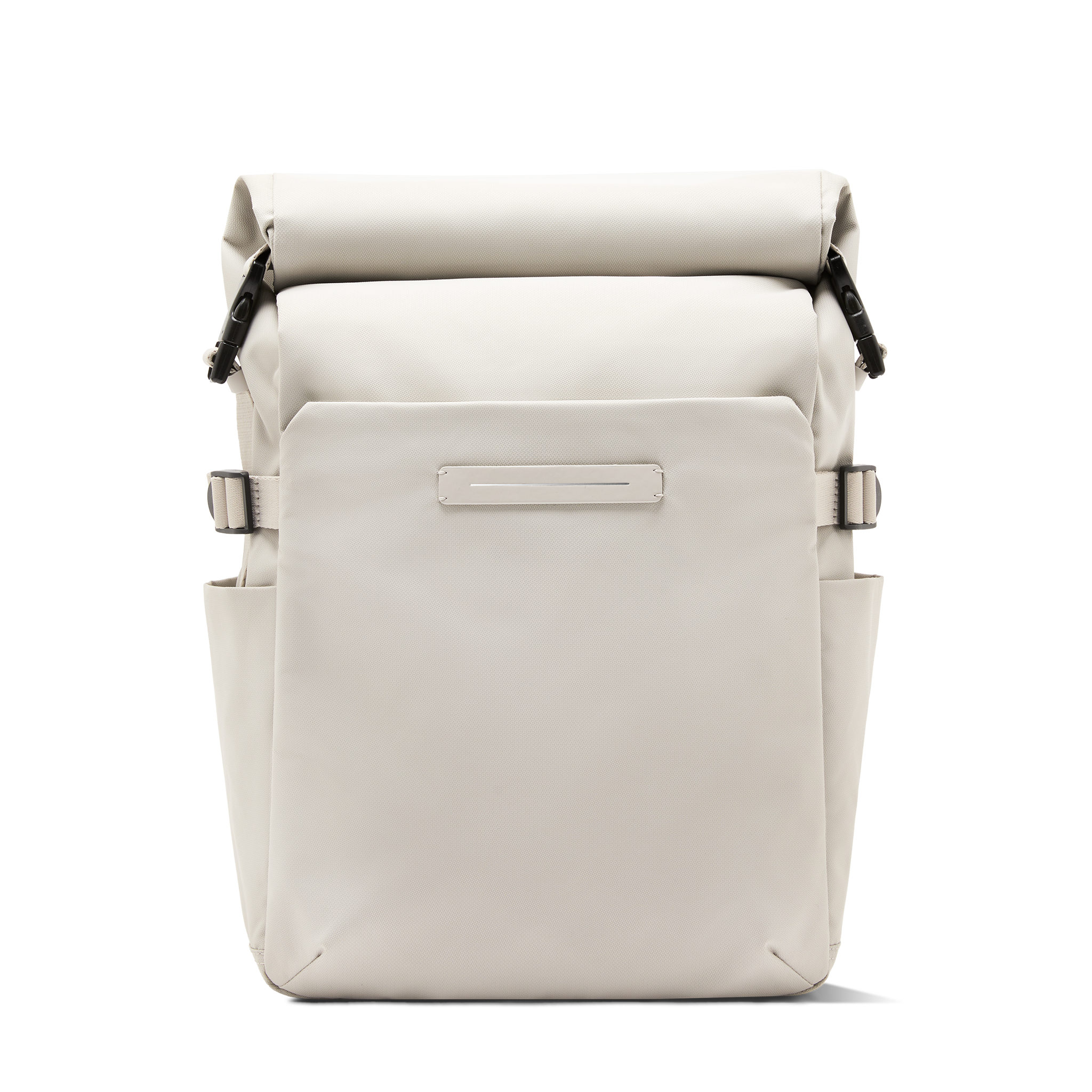 horizn-studios-shibuya-rolltop-rucksack-sand-grey-recycled-nylon image 1