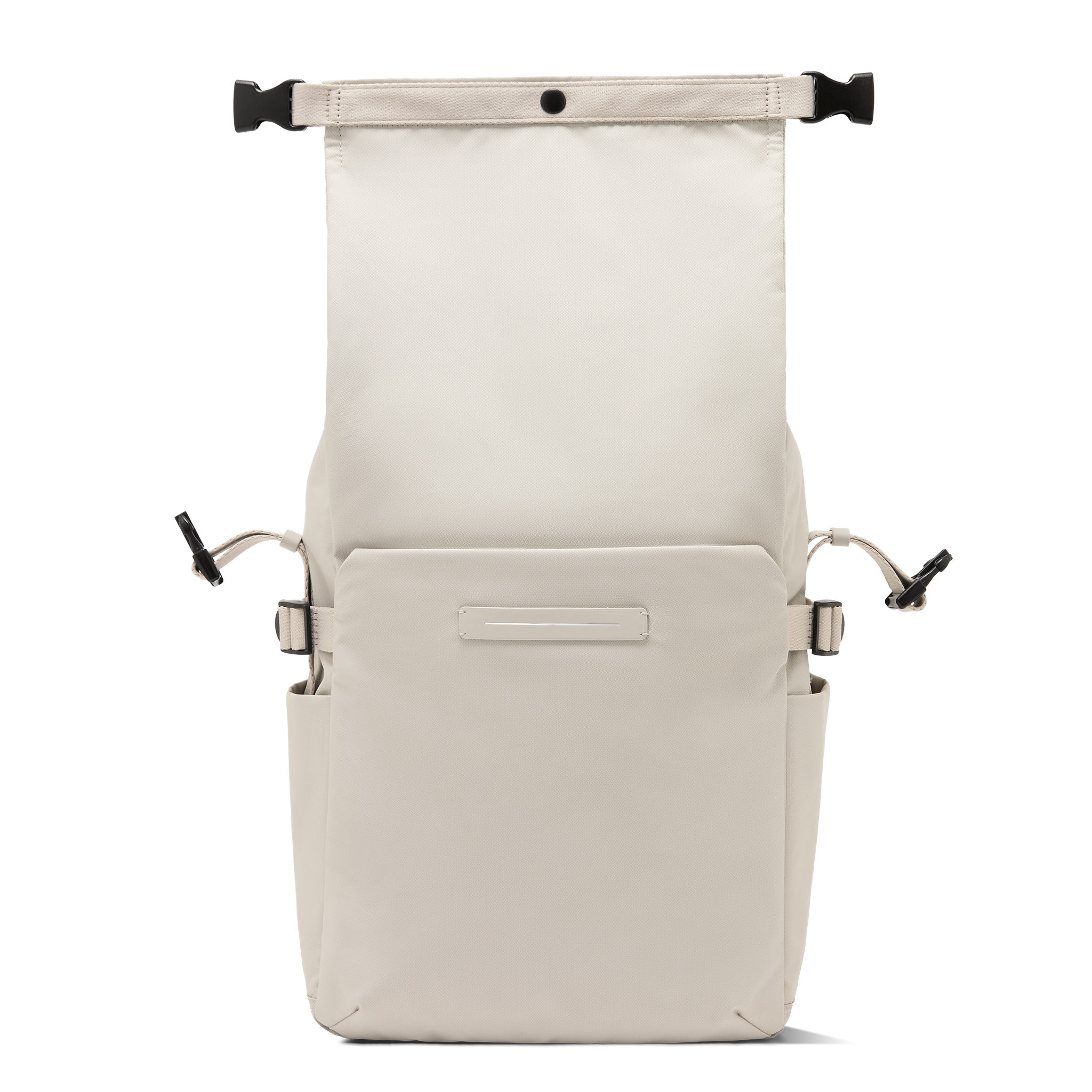 horizn-studios-shibuya-rolltop-rucksack-sand-grey-recycled-nylon image 5