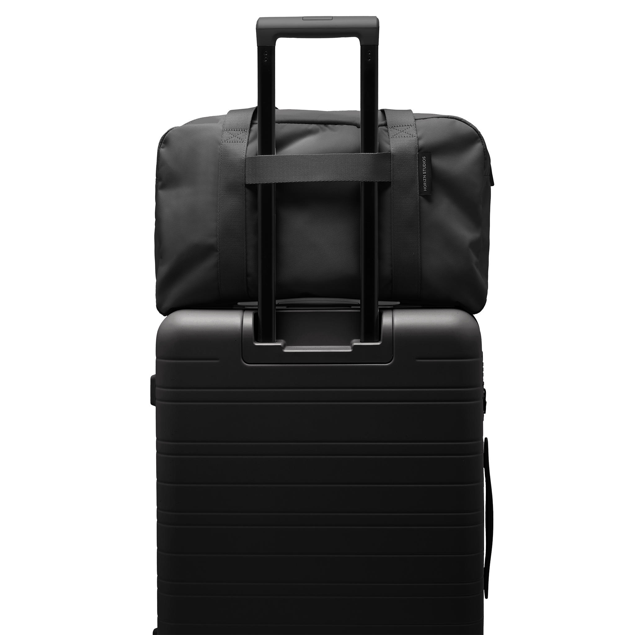 horizn-studios-shibuya-weekender-m-all-black-reisetasche-aus-recyceltem-nylon image 8